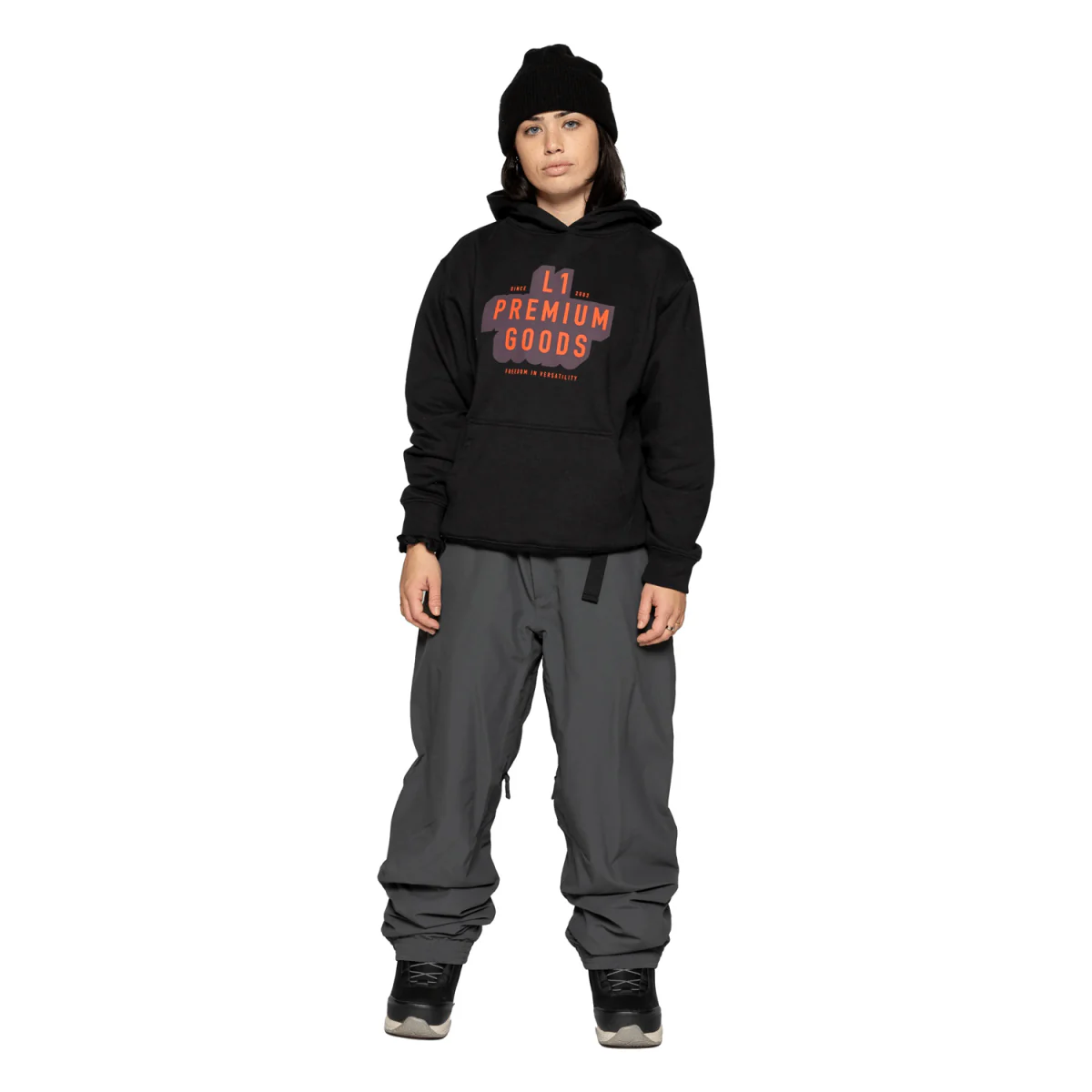 L1 Women's Krush Pant 2026 Carbon - Image 3