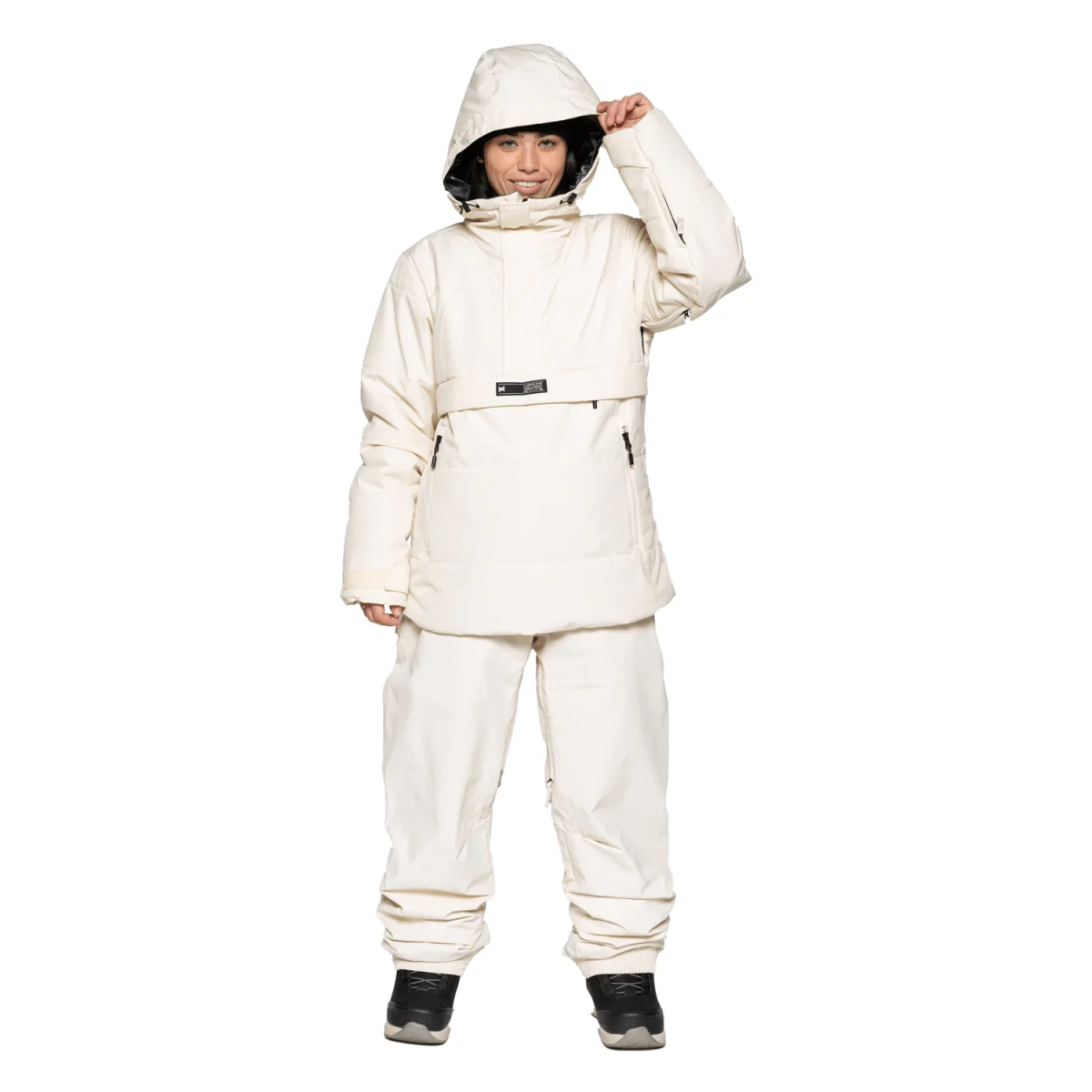 L1 Women's Snowblind Jacket 2026 Cream - Image 3
