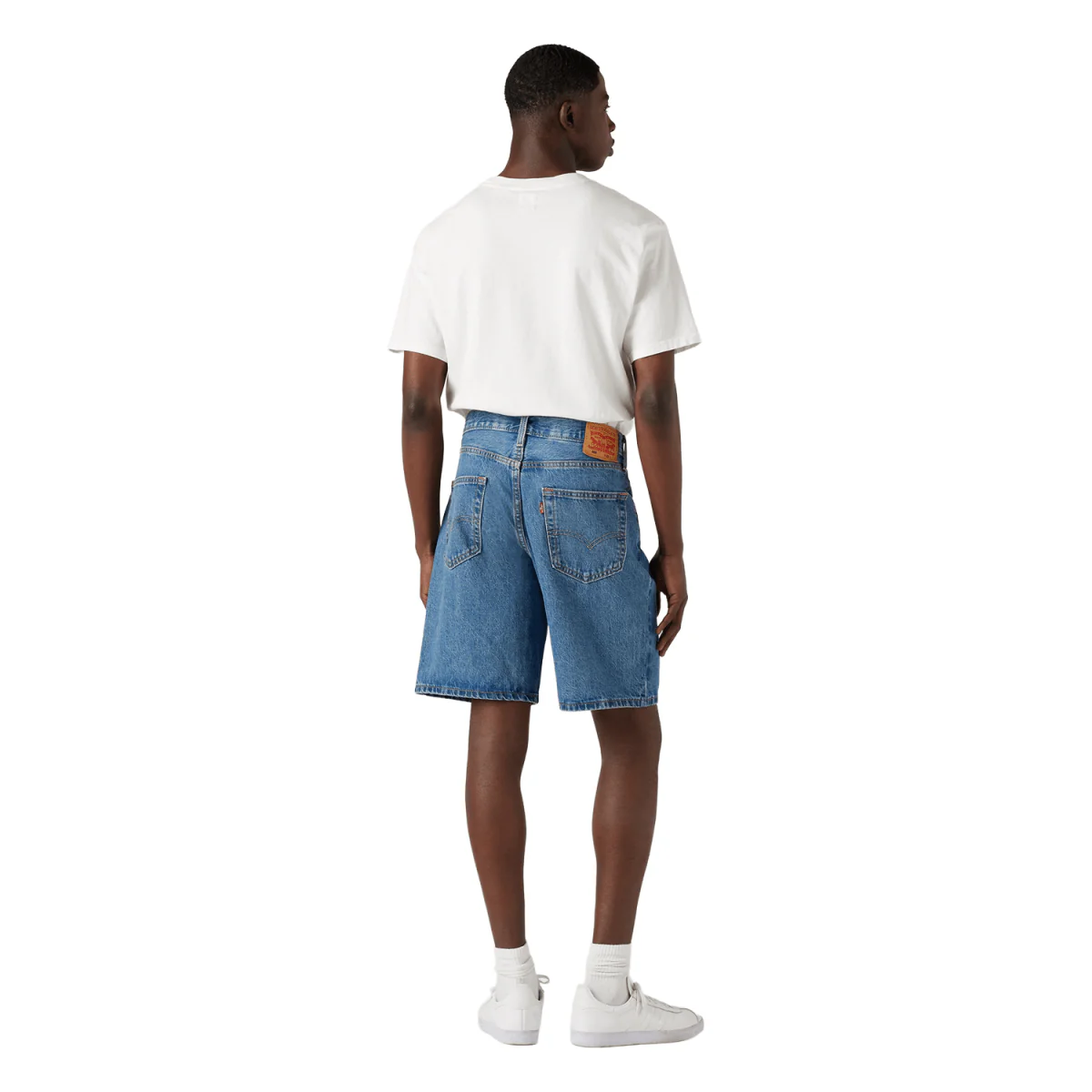 Levis Men's 469 Loose Fit 12" Short Medium Indigo - Image 2