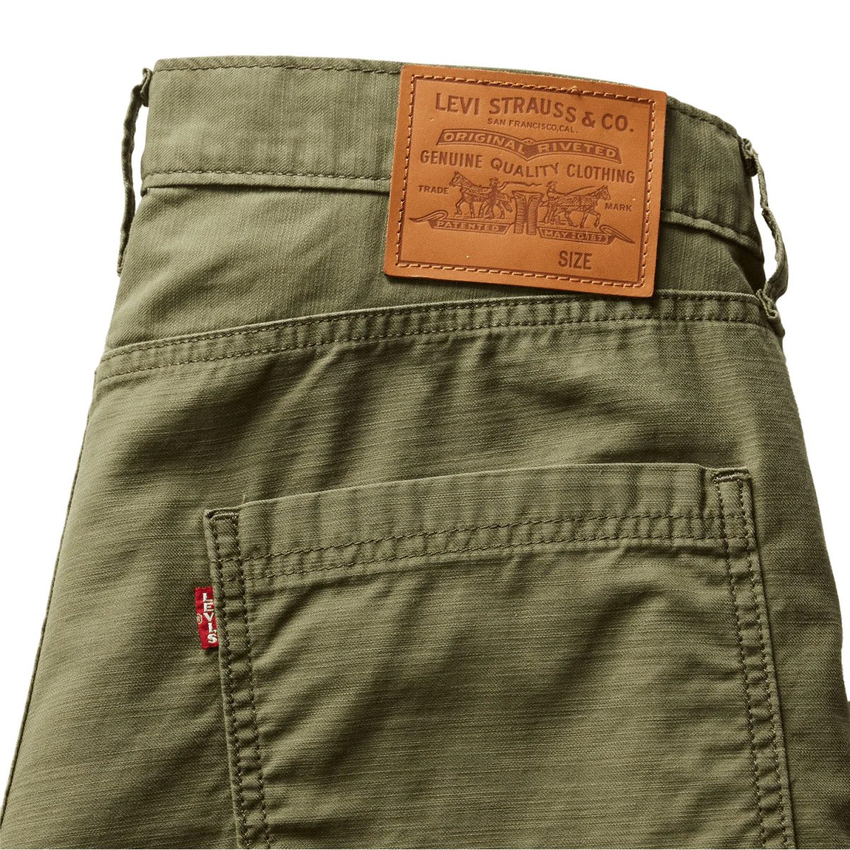 Levis Men's 568 Loose Straight Cargo Pant Ivy Green - Image 5