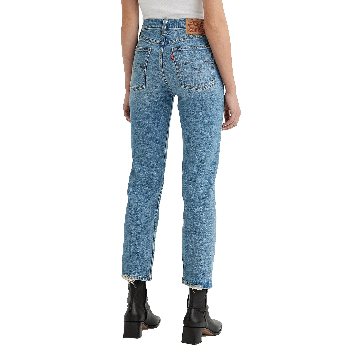 Levis Wedgie Straight Jean Women Calling All Blues - Image 3