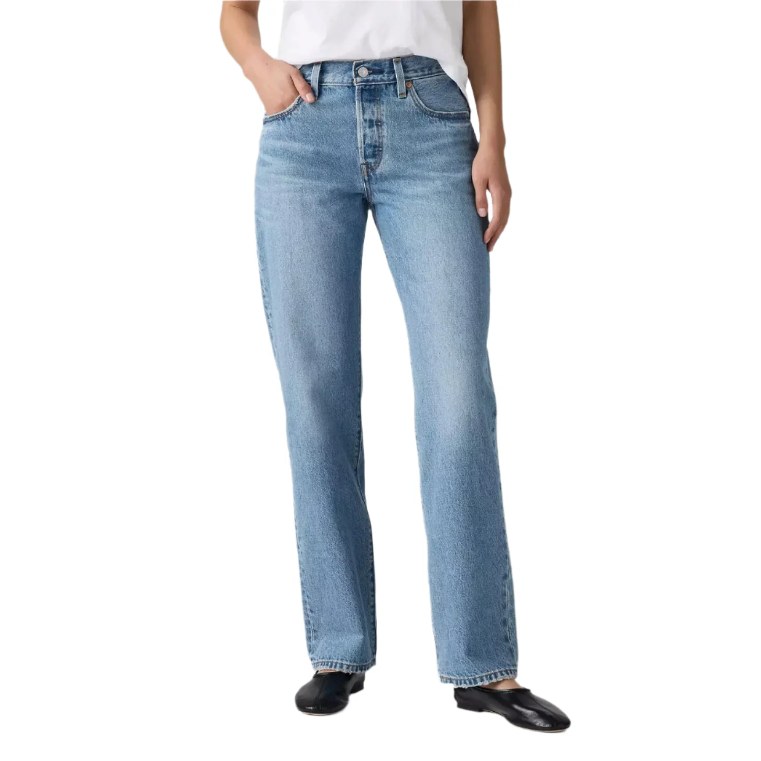 Levis Women's 501 '90S In Love With You Jean Med Indigo/Worn In - Image 3