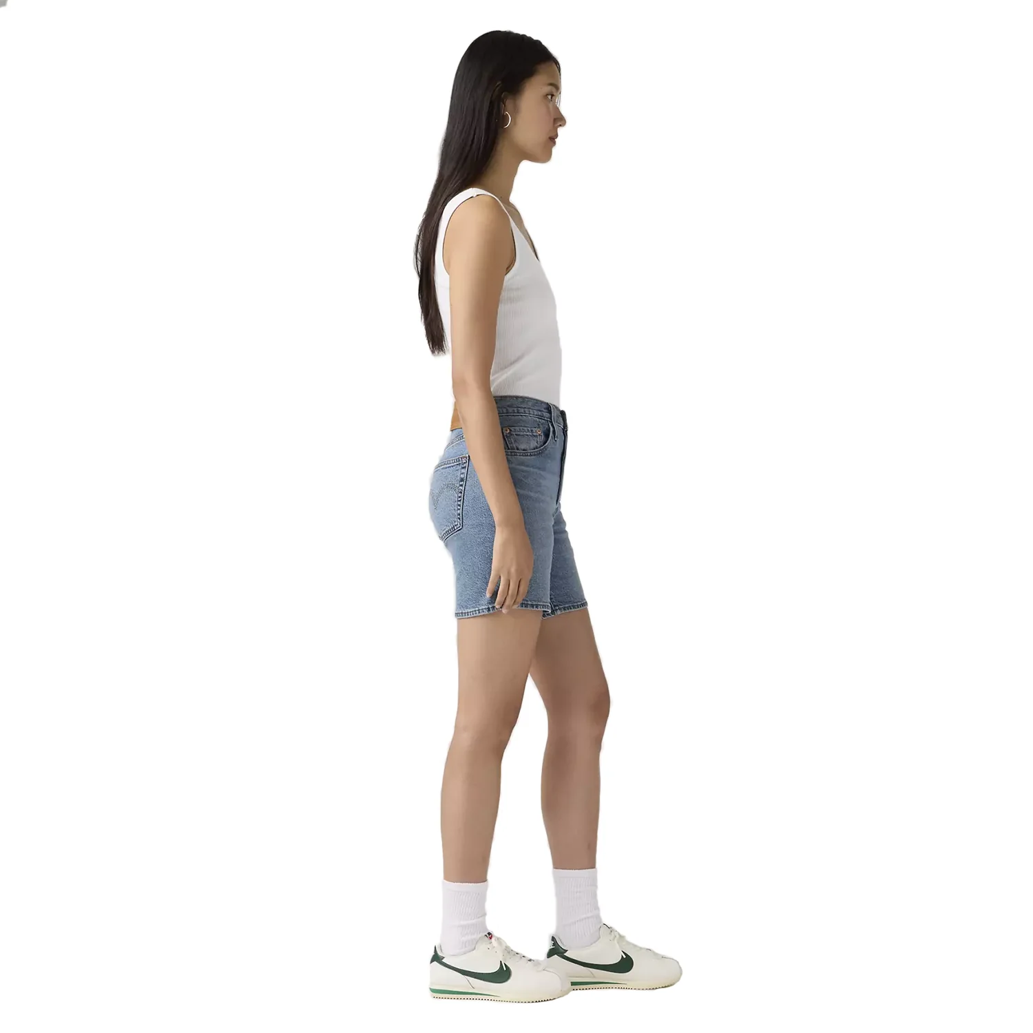 Levis Women's 501 Mid Thigh Short Pen Ring LTW - Image 2
