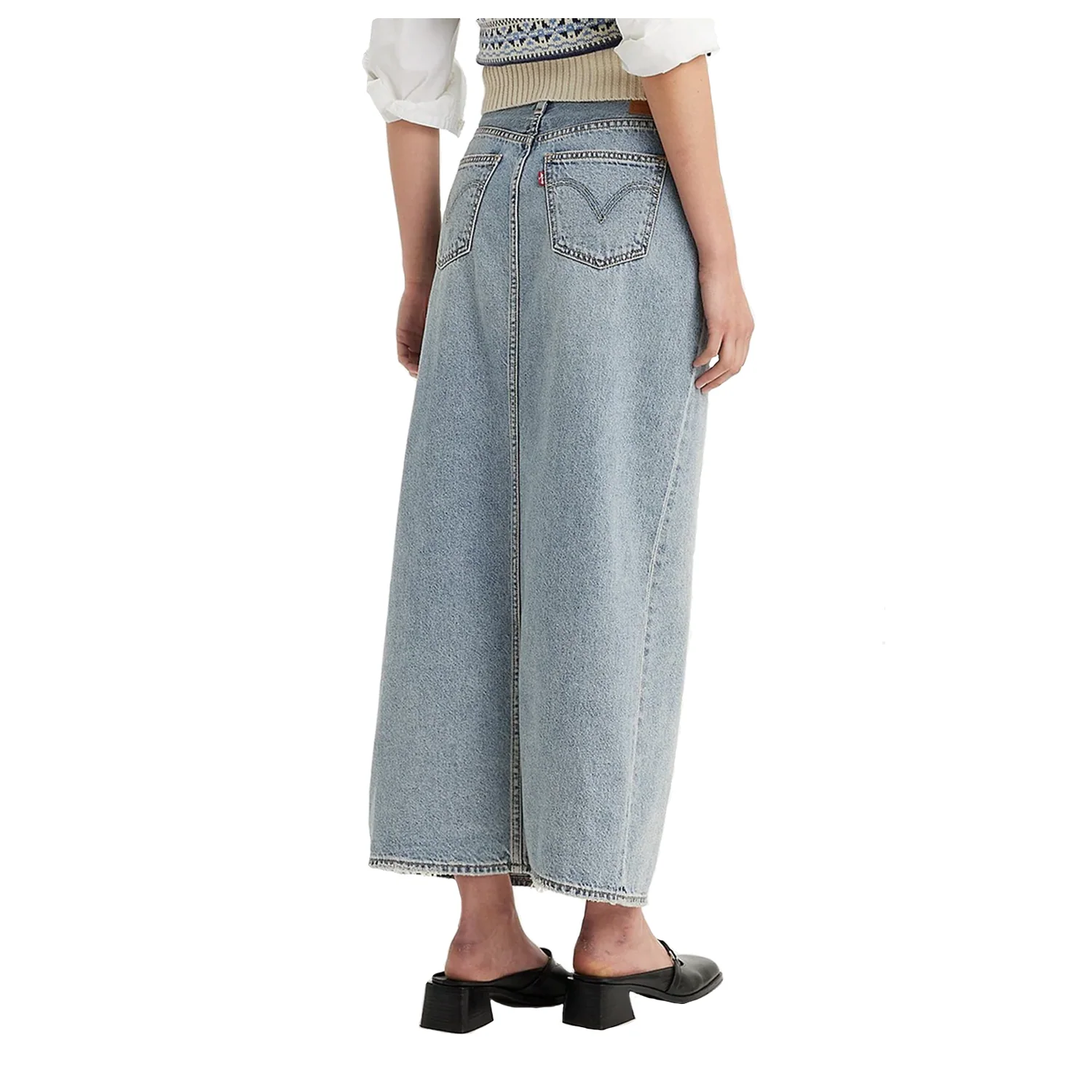 Levis Women's Ankle Column Skirt Seraphina Stripe Crown - Image 3