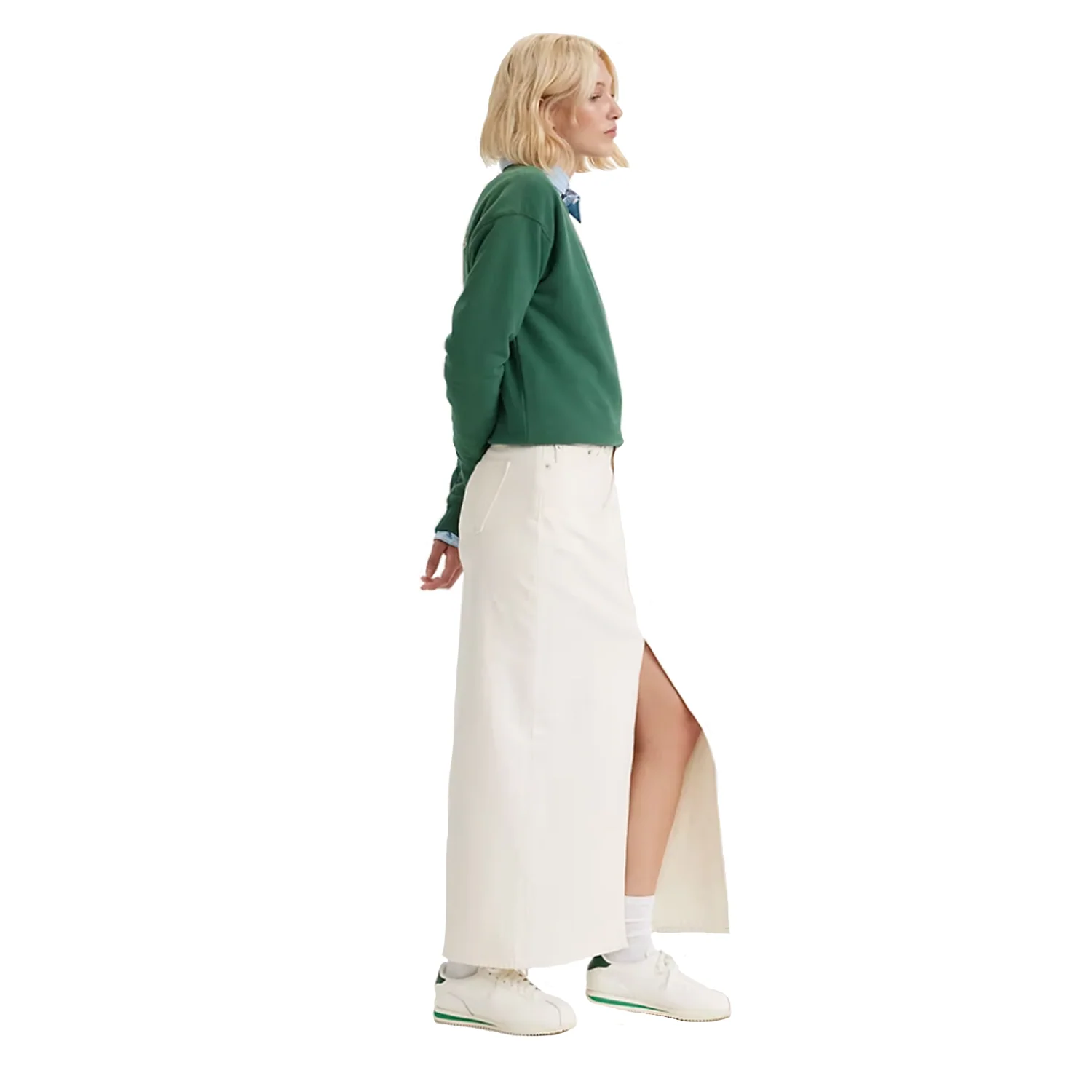 Levis Women's Ankle Column Skirt Snowing In L.A. - Image 3