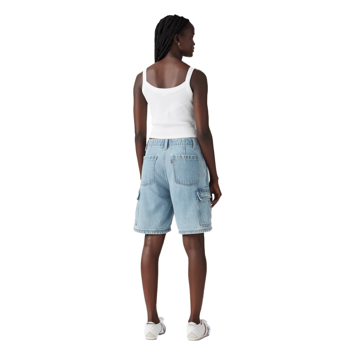 Levis Women's Baggy Cargo Short Too Clean - Image 2