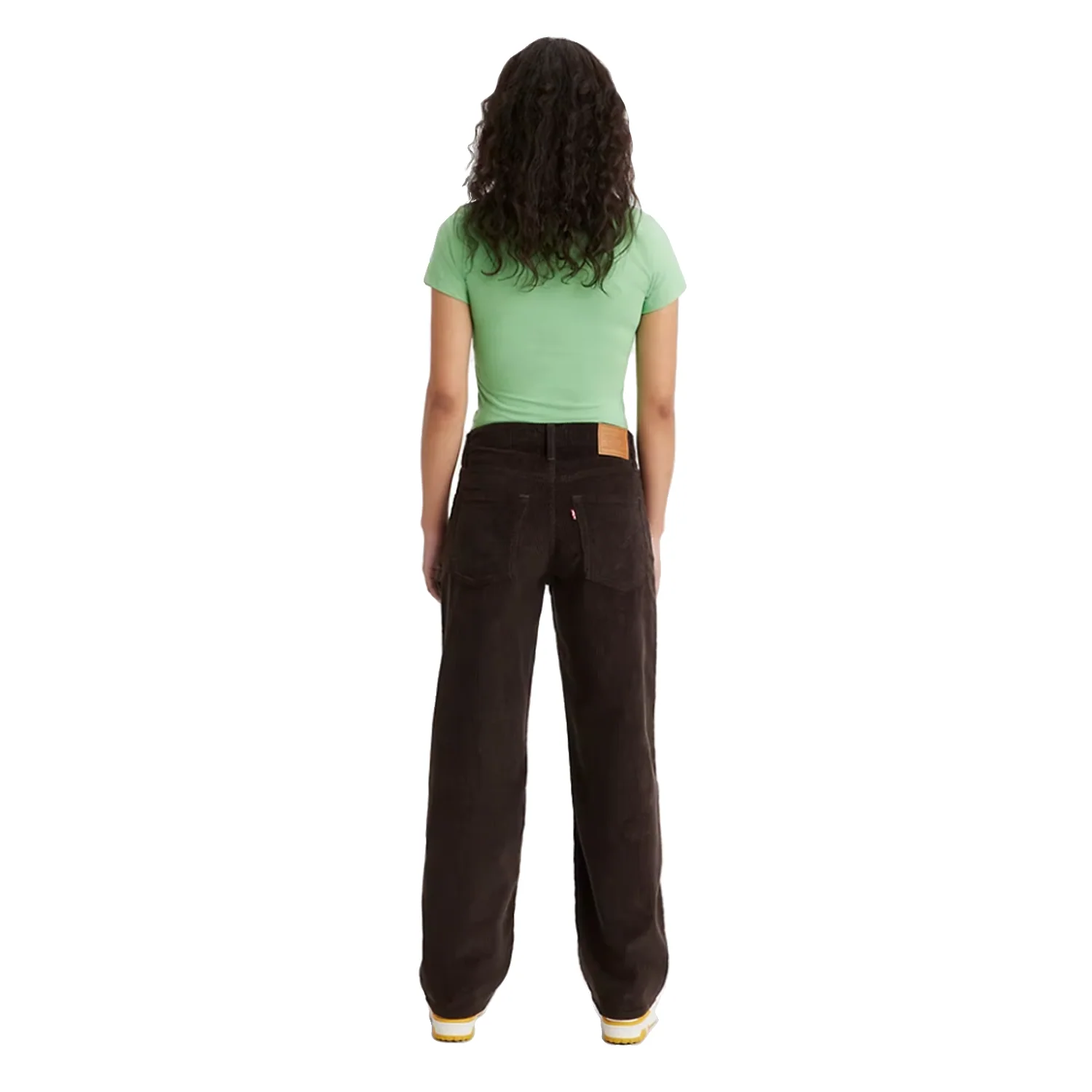 Levis Women's Baggy Corduroy Dad Pant Mole - Image 3