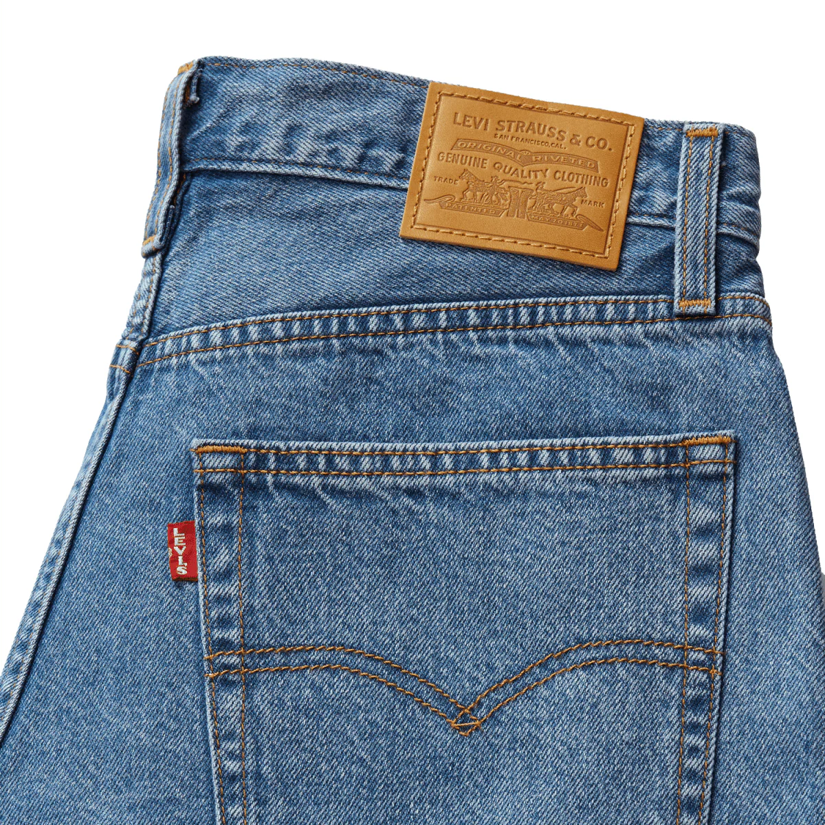 Levis Women's Baggy Dad Jort Foolish Love - Image 4