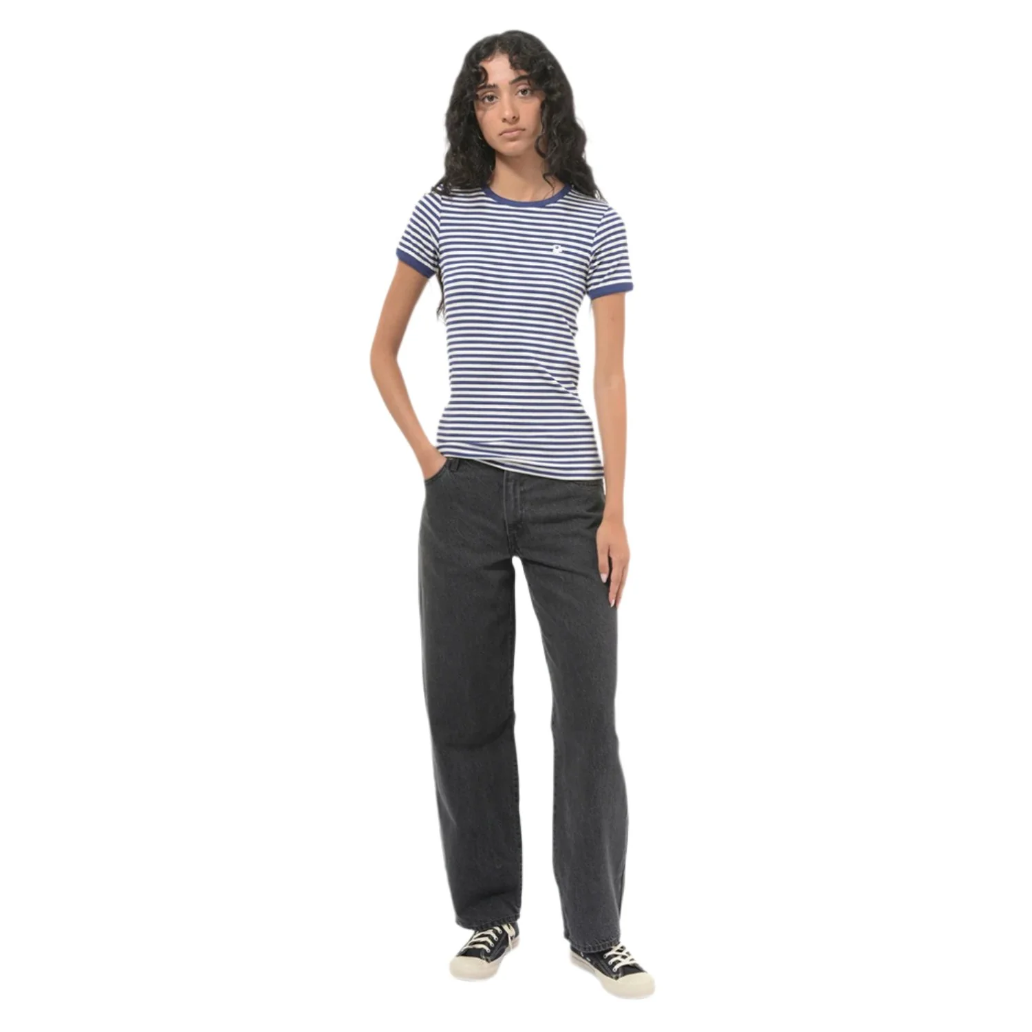 Levis Women's Baggy Dad Pant Boot Barn Stone - Image 2