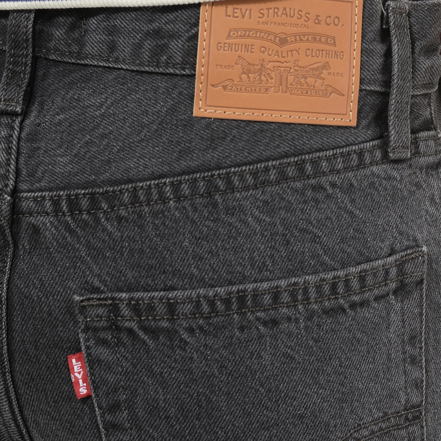 Levis Women's Baggy Dad Pant Boot Barn Stone - Image 4
