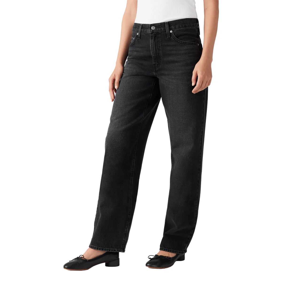 Levis Women's Baggy Dad Pant Shrink Up - Image 3