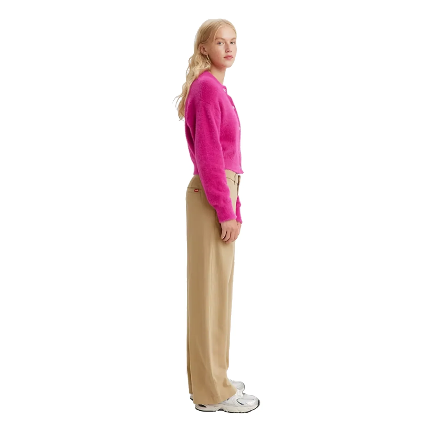 Levis Women's Baggy Trouser Unbasic Khaki - Image 3