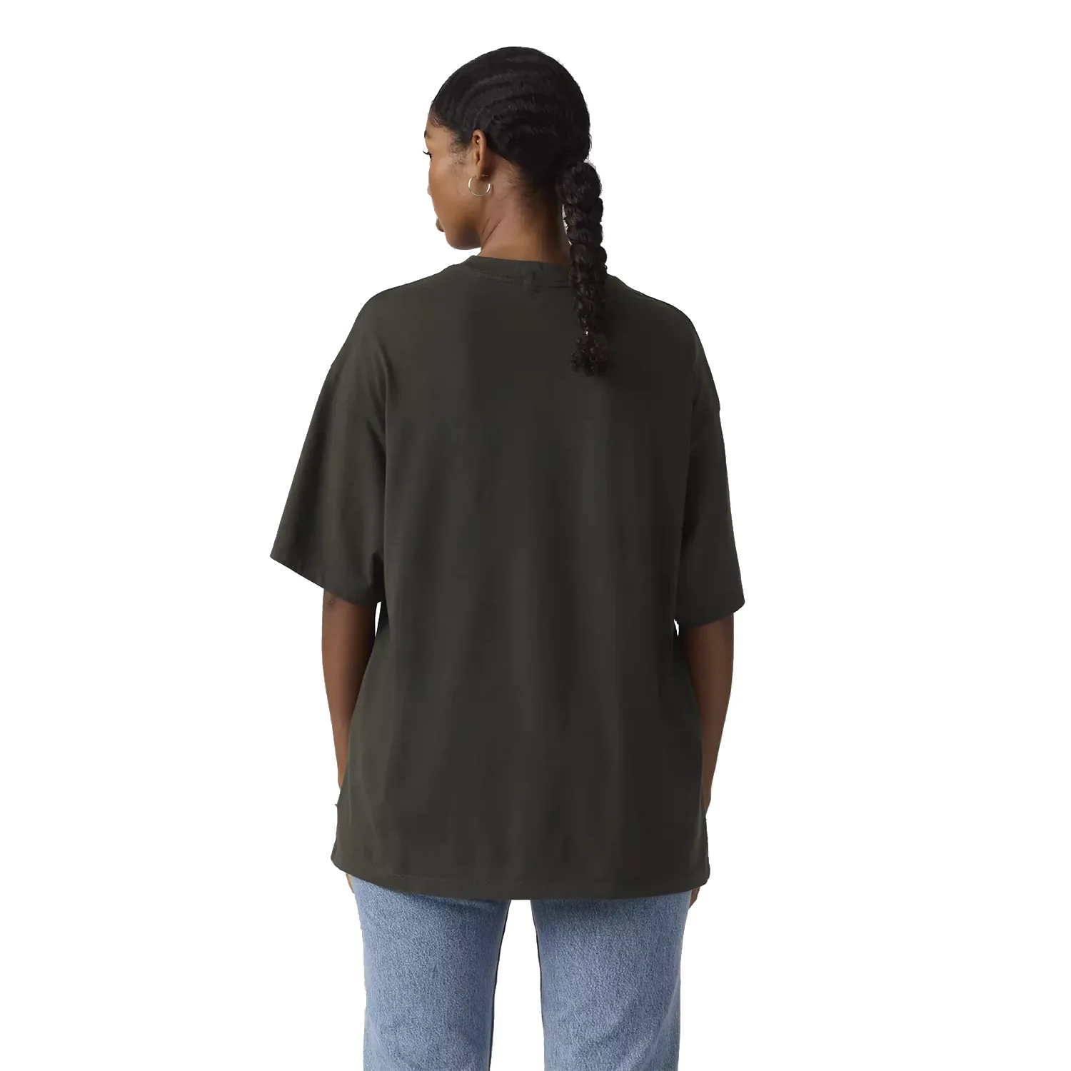 Levis Women's Graphic Short Stack T-Shirt All The Boots Pirate Black - Image 2
