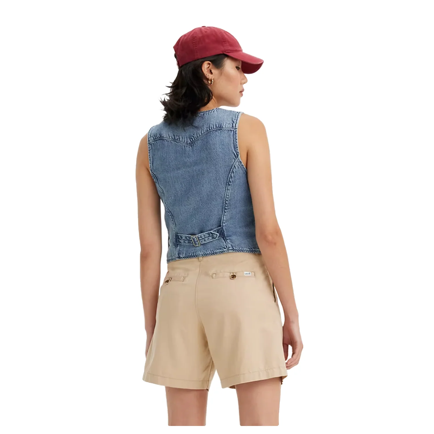Levis Women's Jaylah Vest Leave It Better Orbit Heather - Image 2