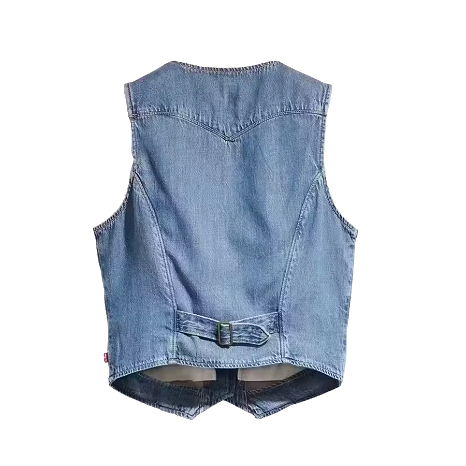Levis Women's Jaylah Vest Leave It Better Orbit Heather - Image 4