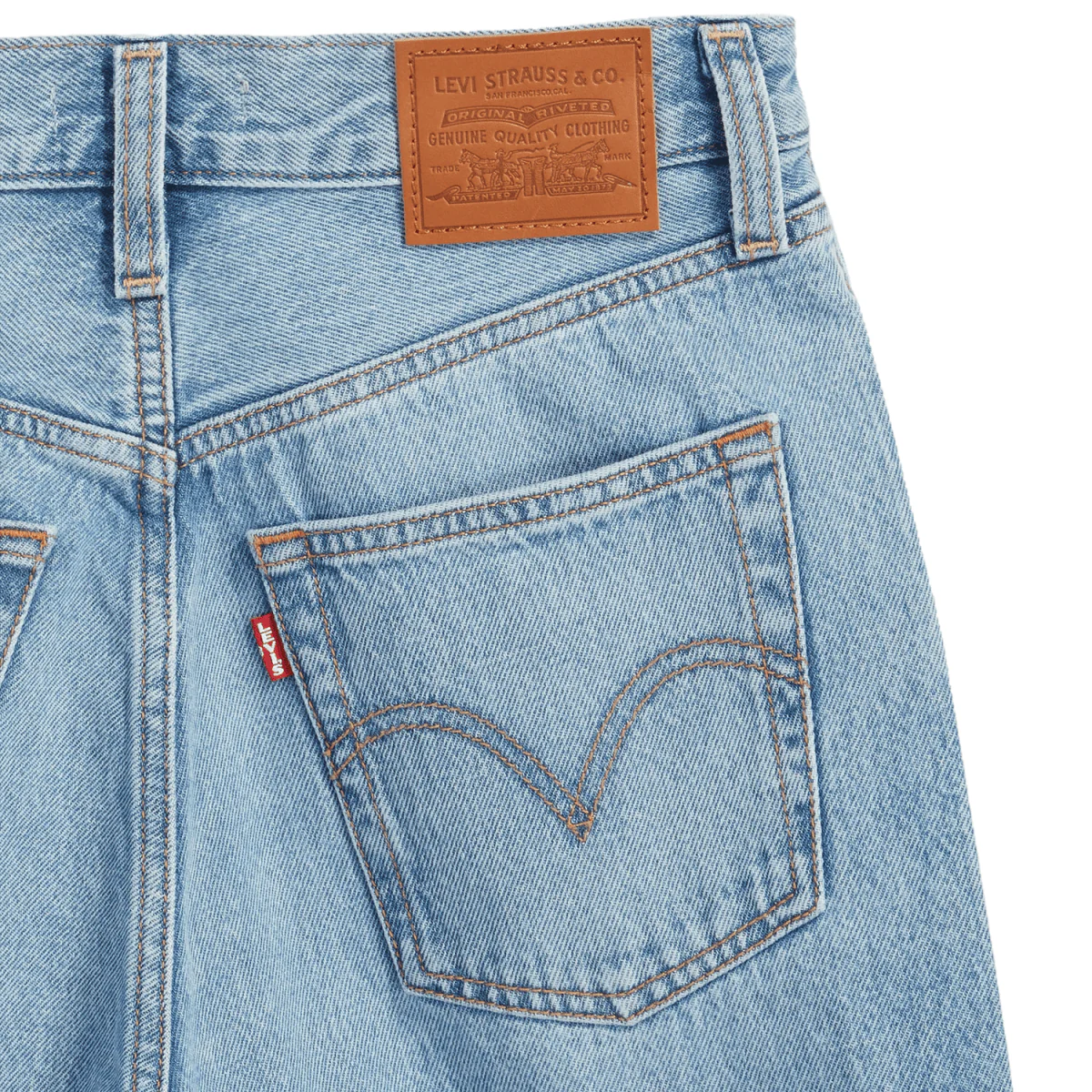 Levis Women's Ribcage Wide Leg Pant Far and Wide - Image 5
