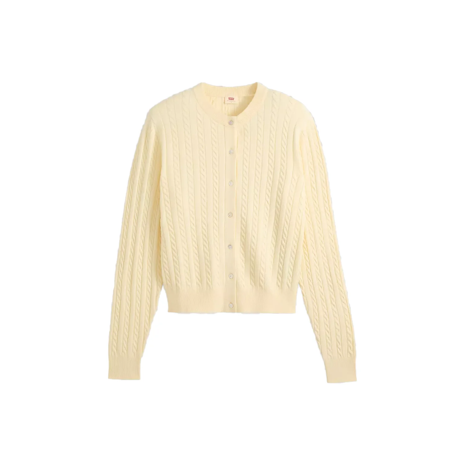 Levis Women's Super Soft Crewneck Cardi Rutabaga - Image 3
