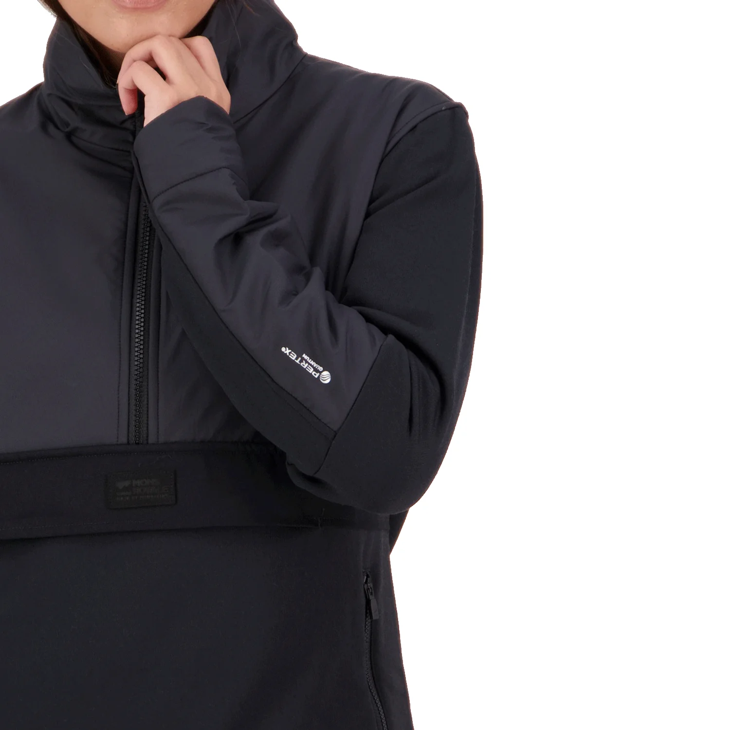 Mons Royale Women's Decade Mid Pullover Sweater Black - Image 2