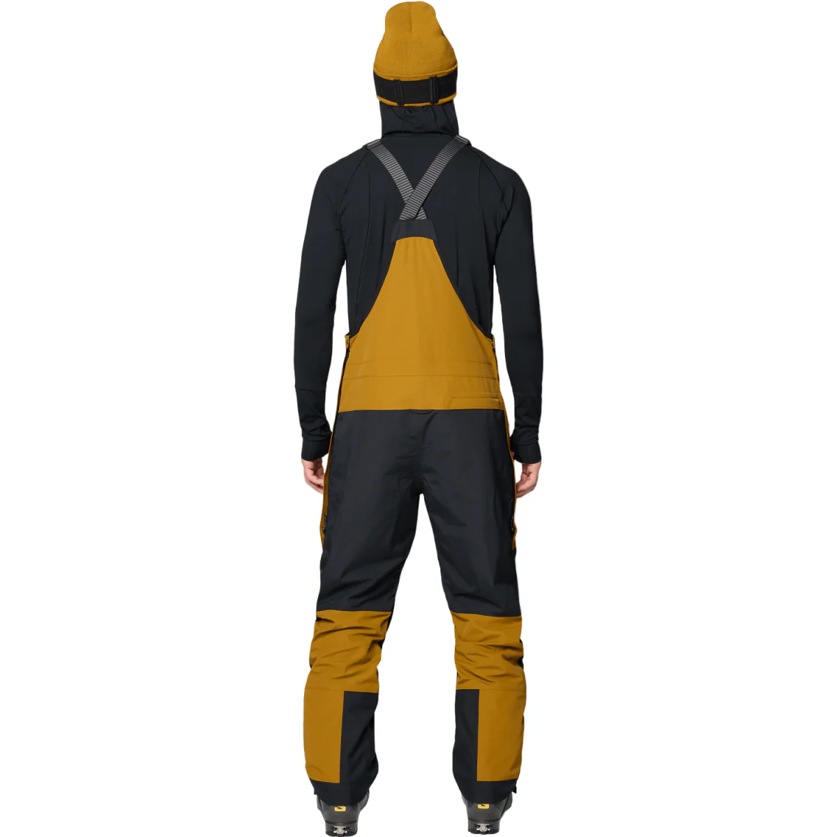 Mountain Hardwear Men's First Tracks Bib 2026 Olive Gold/Black - Image 3