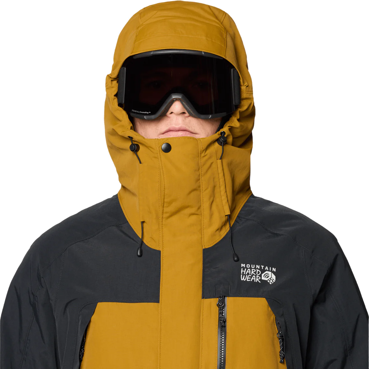 Mountain Hardwear Men's First Tracks Insulated Jacket 2026 Olive Gold/Black - Image 2