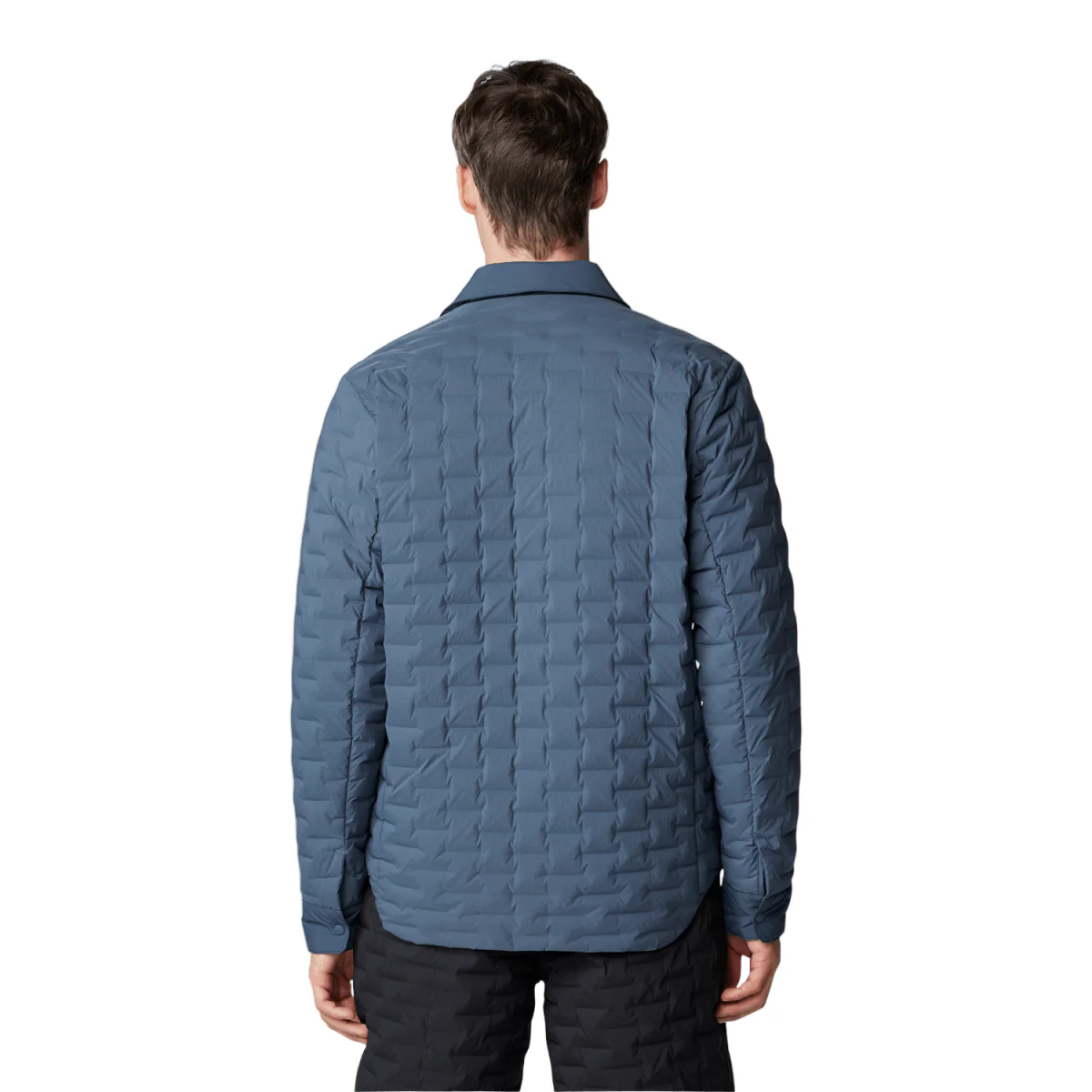 Mountain Hardwear Men's Stretchdown Light Shacket 2026 Moon Blue - Image 4