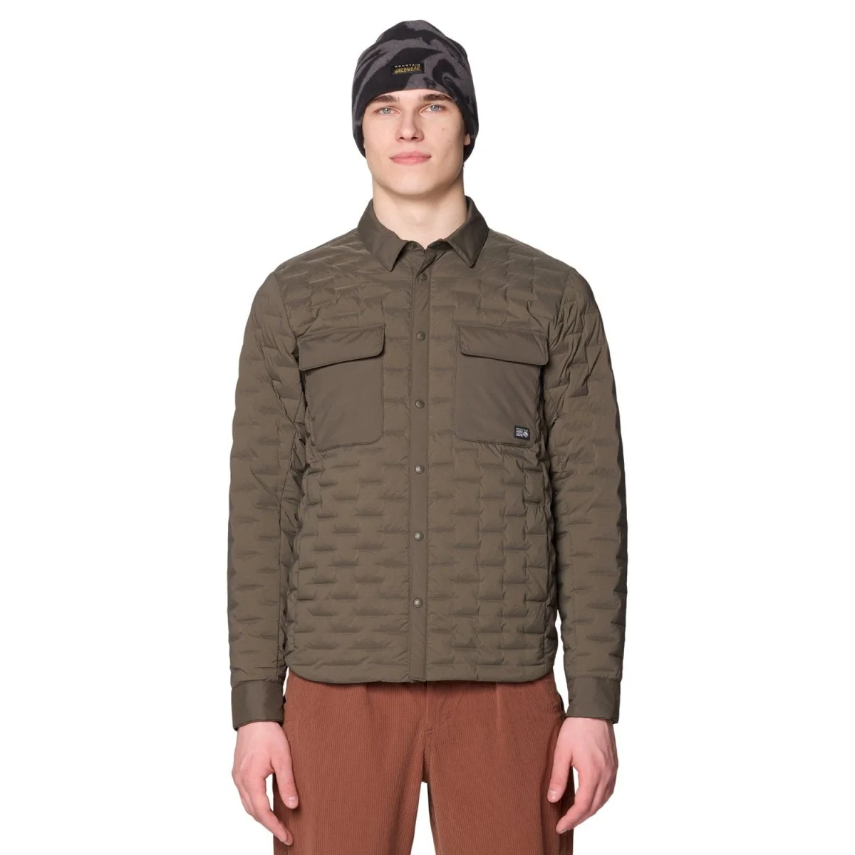 Mountain Hardwear Men's Stretchdown Light Shacket 2026 Ridgeline - Image 4