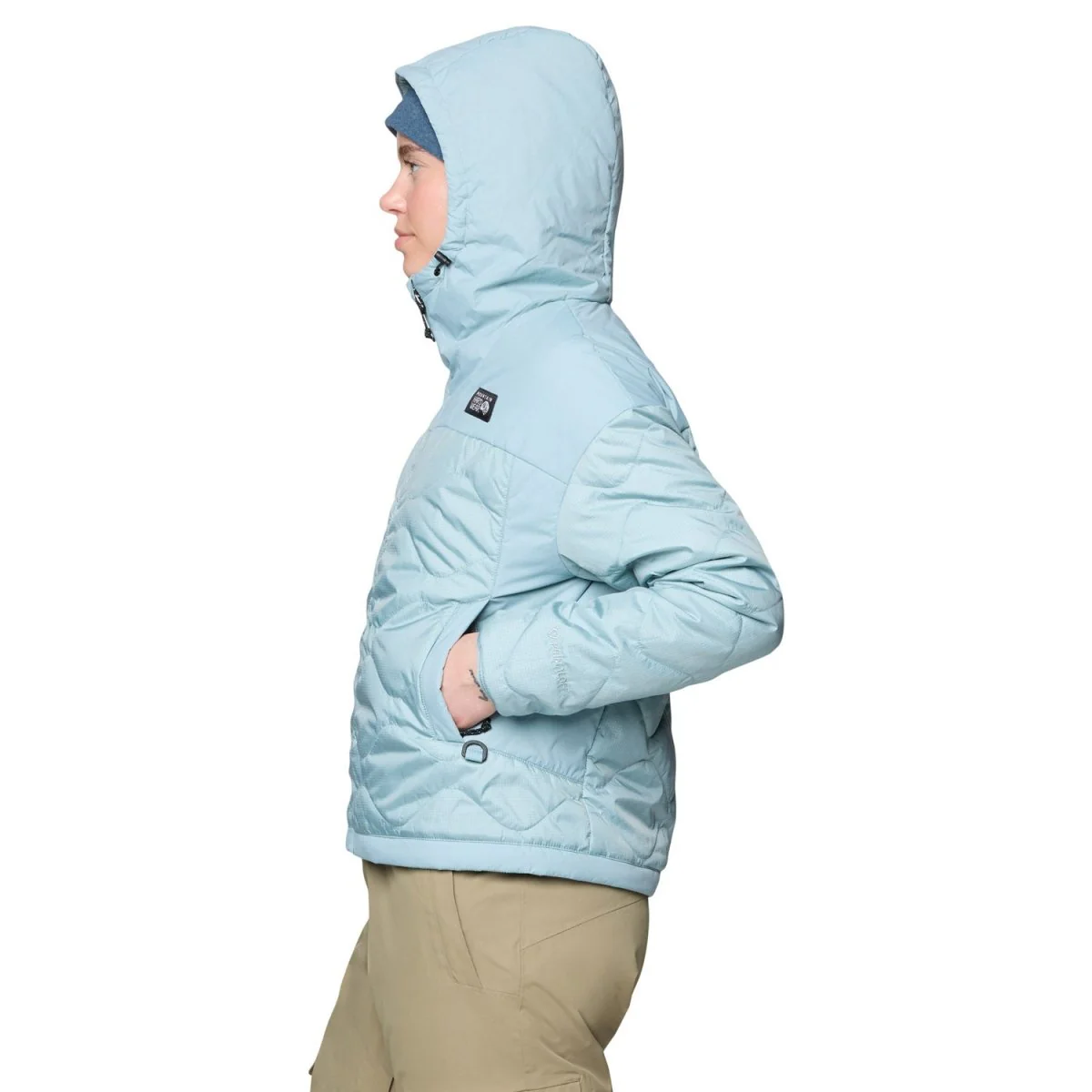 Mountain Hardwear Women's Après Pro Insulated Hooded Jacket 2026 Ice Shadow - Image 2