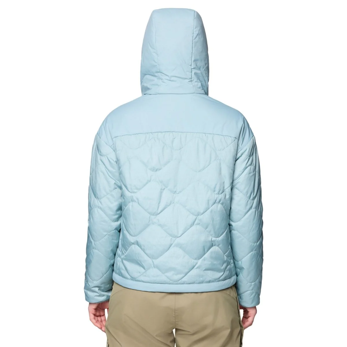 Mountain Hardwear Women's Après Pro Insulated Hooded Jacket 2026 Ice Shadow - Image 4