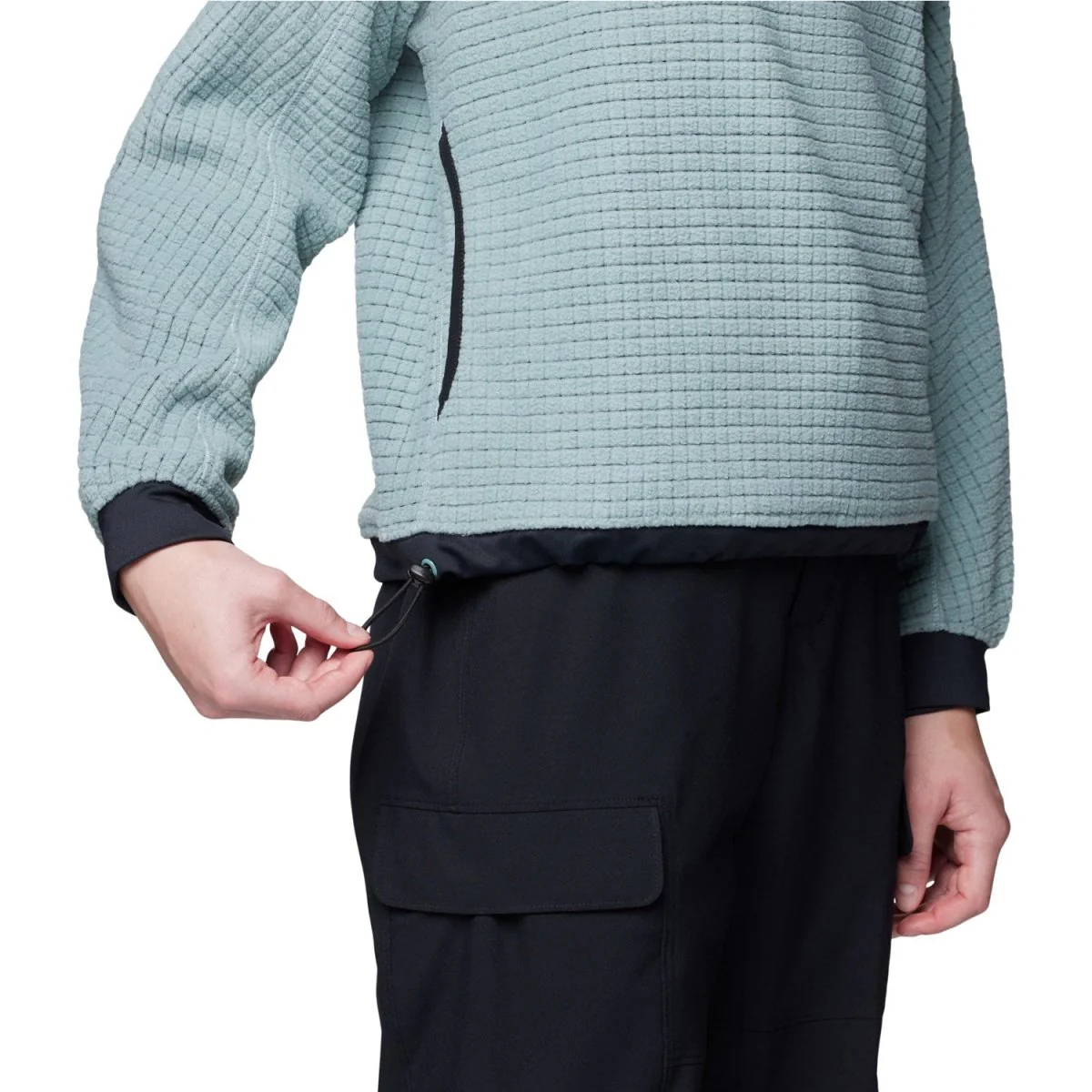 Mountain Hardwear Women's Summit Grid Big Grid Half Zip Fleece 2026 Blue Sage - Image 2