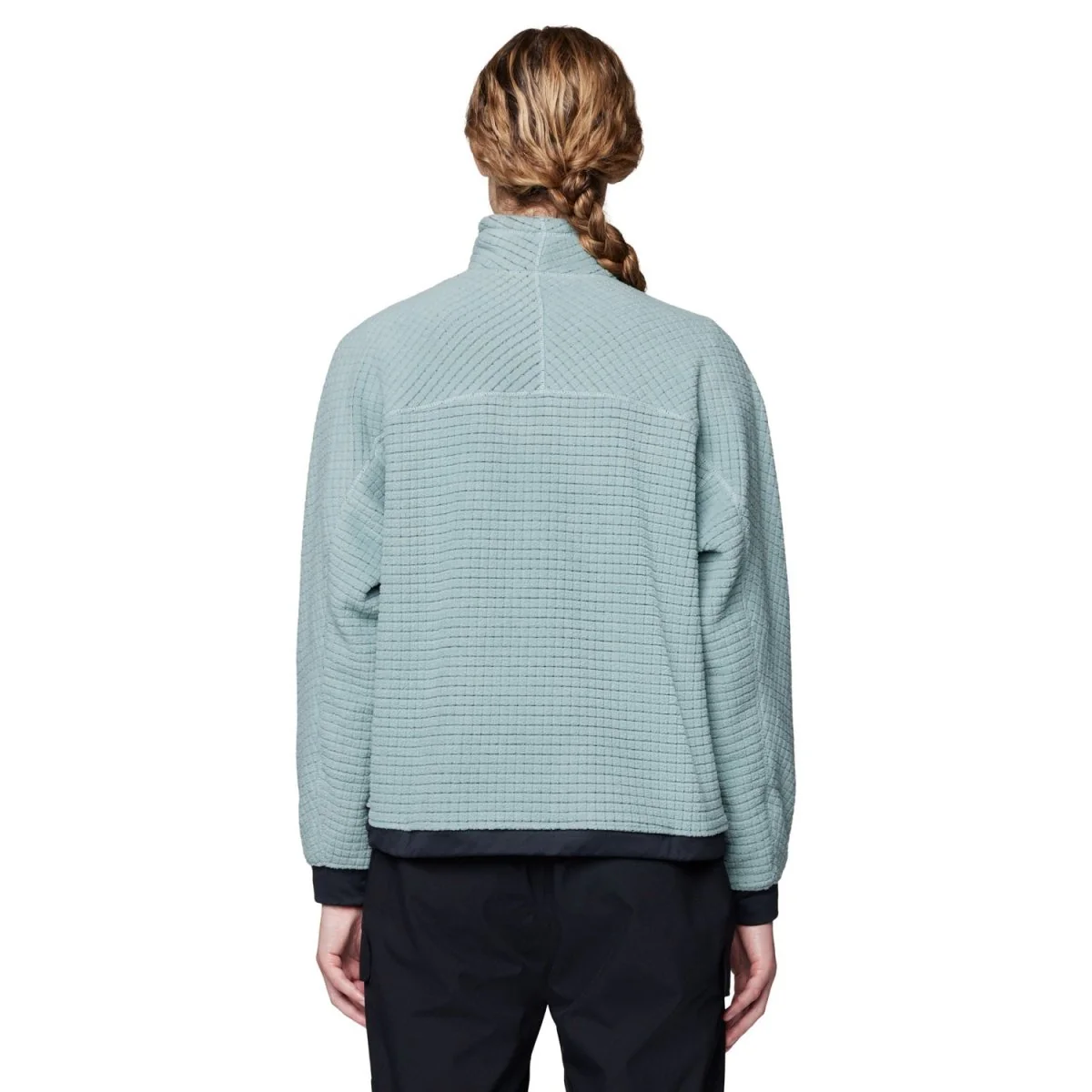 Mountain Hardwear Women's Summit Grid Big Grid Half Zip Fleece 2026 Blue Sage - Image 3