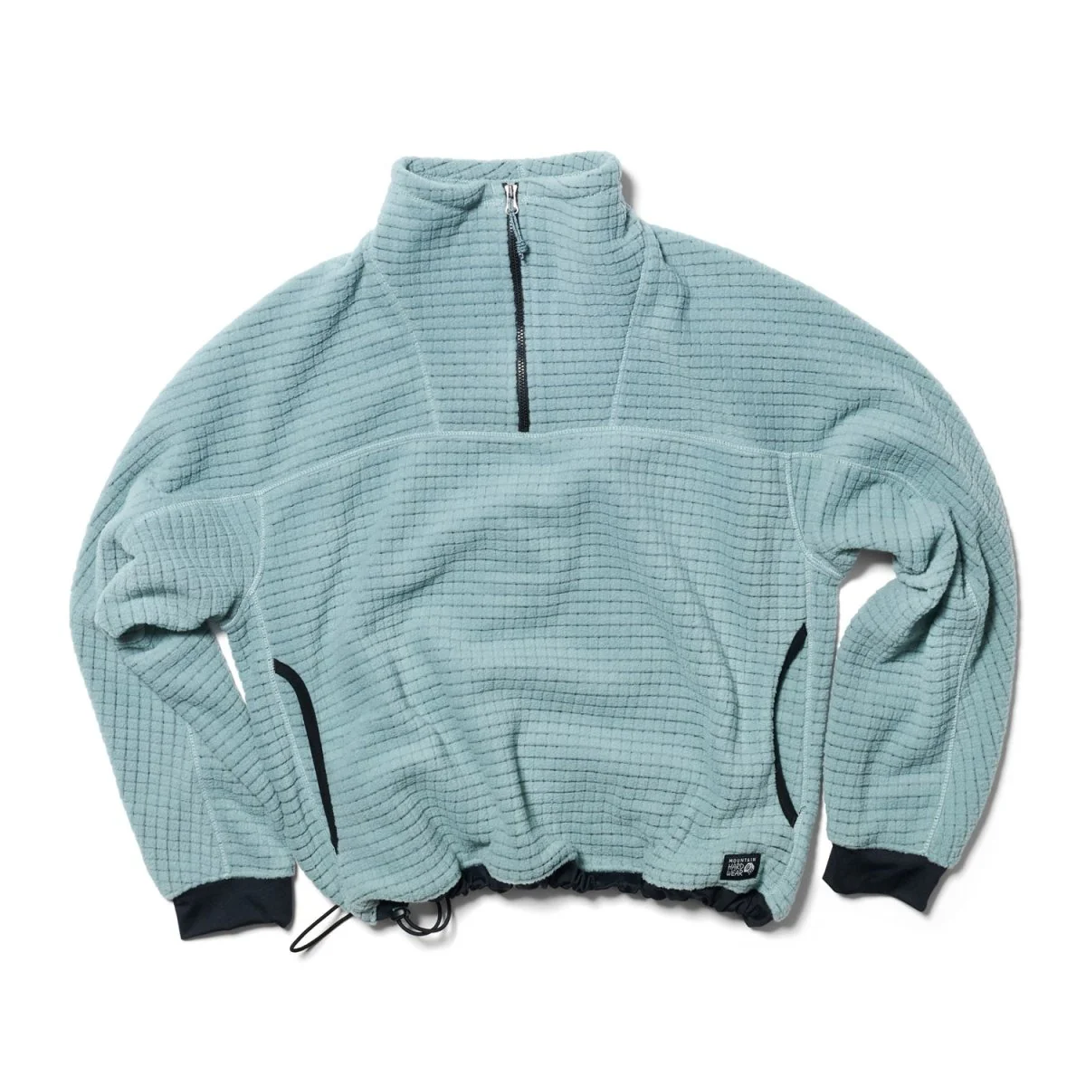 Mountain Hardwear Women's Summit Grid Big Grid Half Zip Fleece 2026 Blue Sage - Image 4