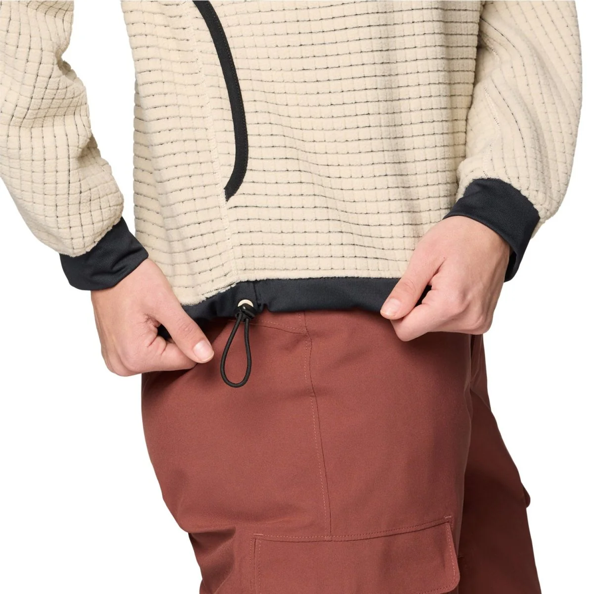 Mountain Hardwear Women's Summit Grid Big Grid Hoody 2026 Fossil - Image 3