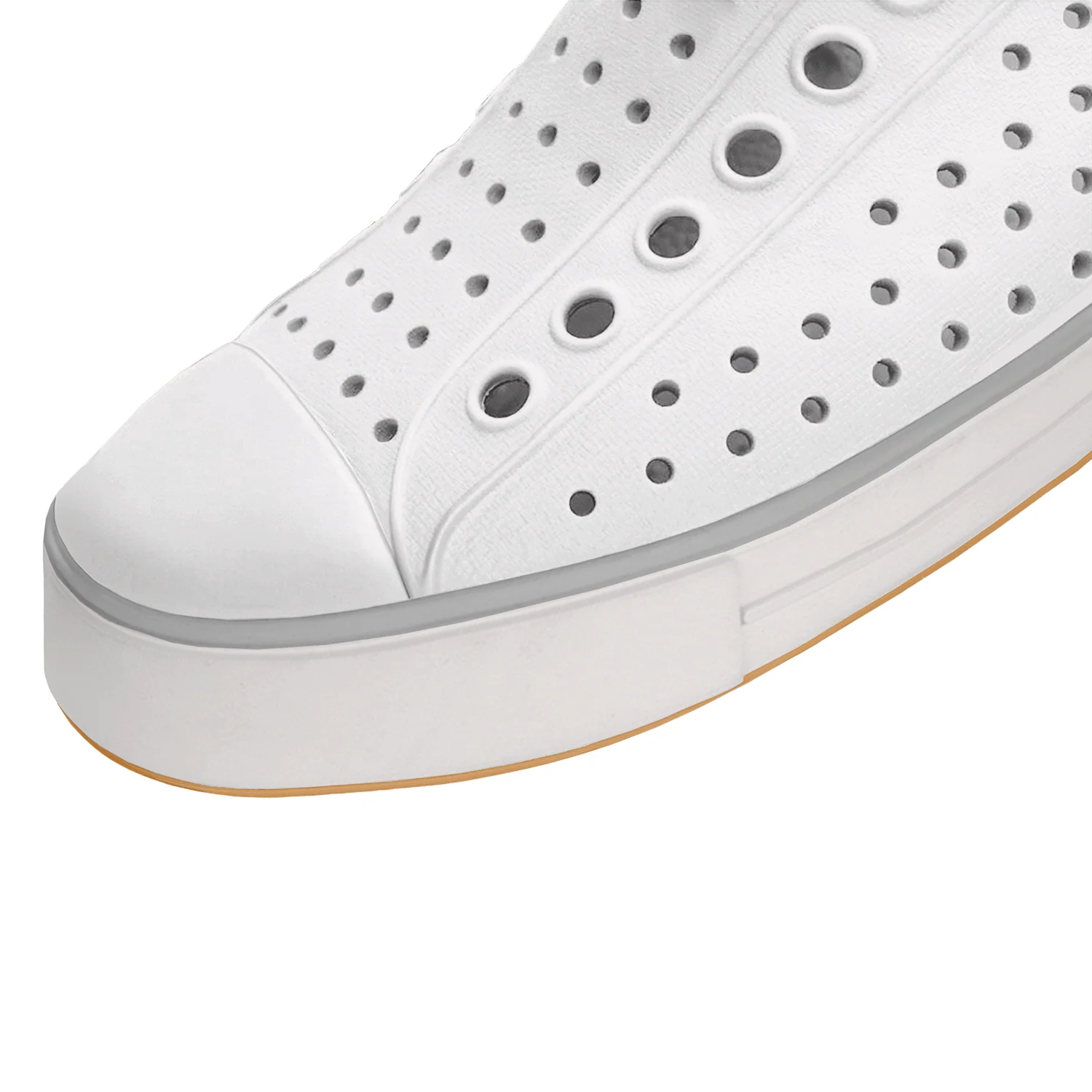 Native Jefferson Arc Wanderfoam Shoe Shell White/Whisper White - Image 3