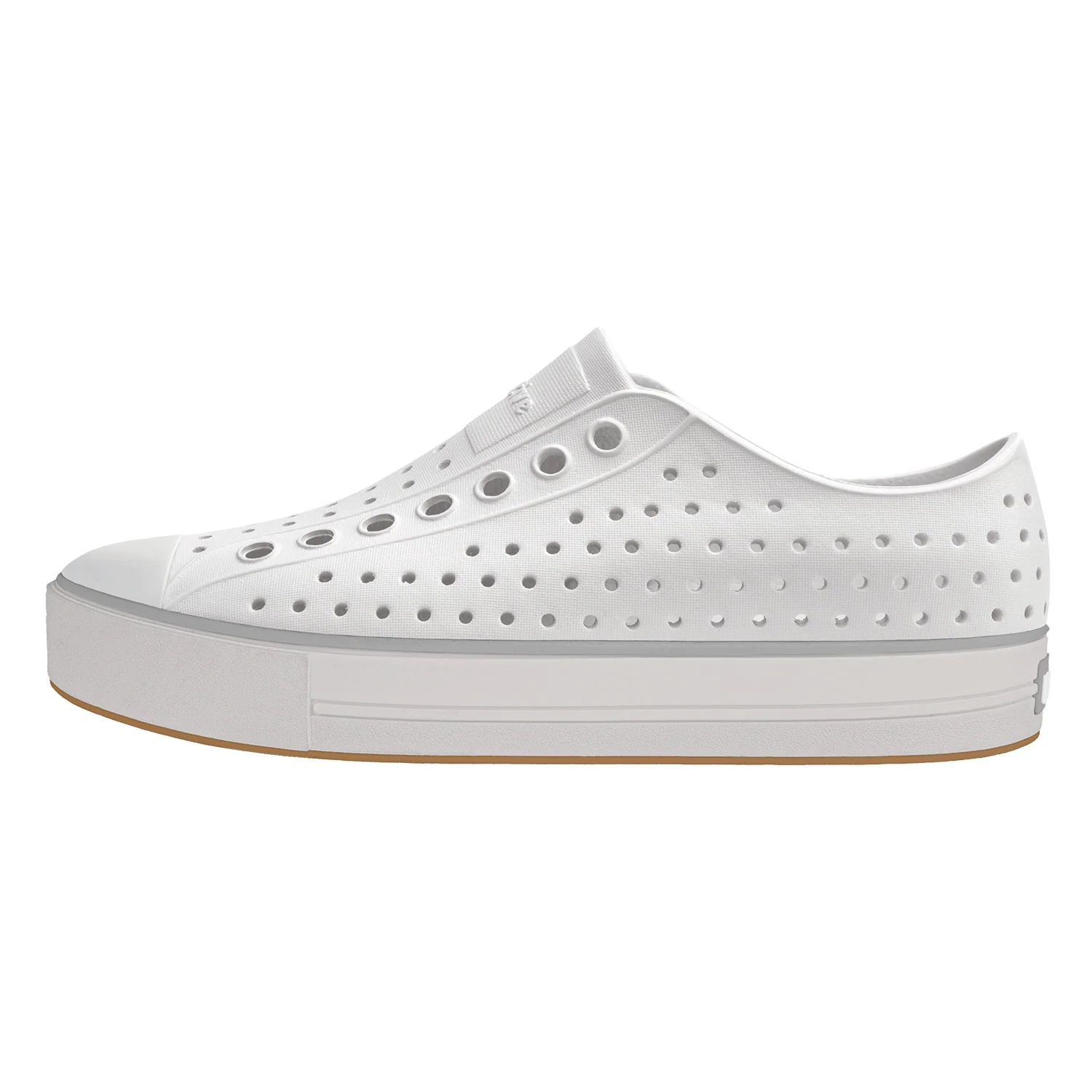 Native Jefferson Arc Wanderfoam Shoe Shell White/Whisper White - Image 4