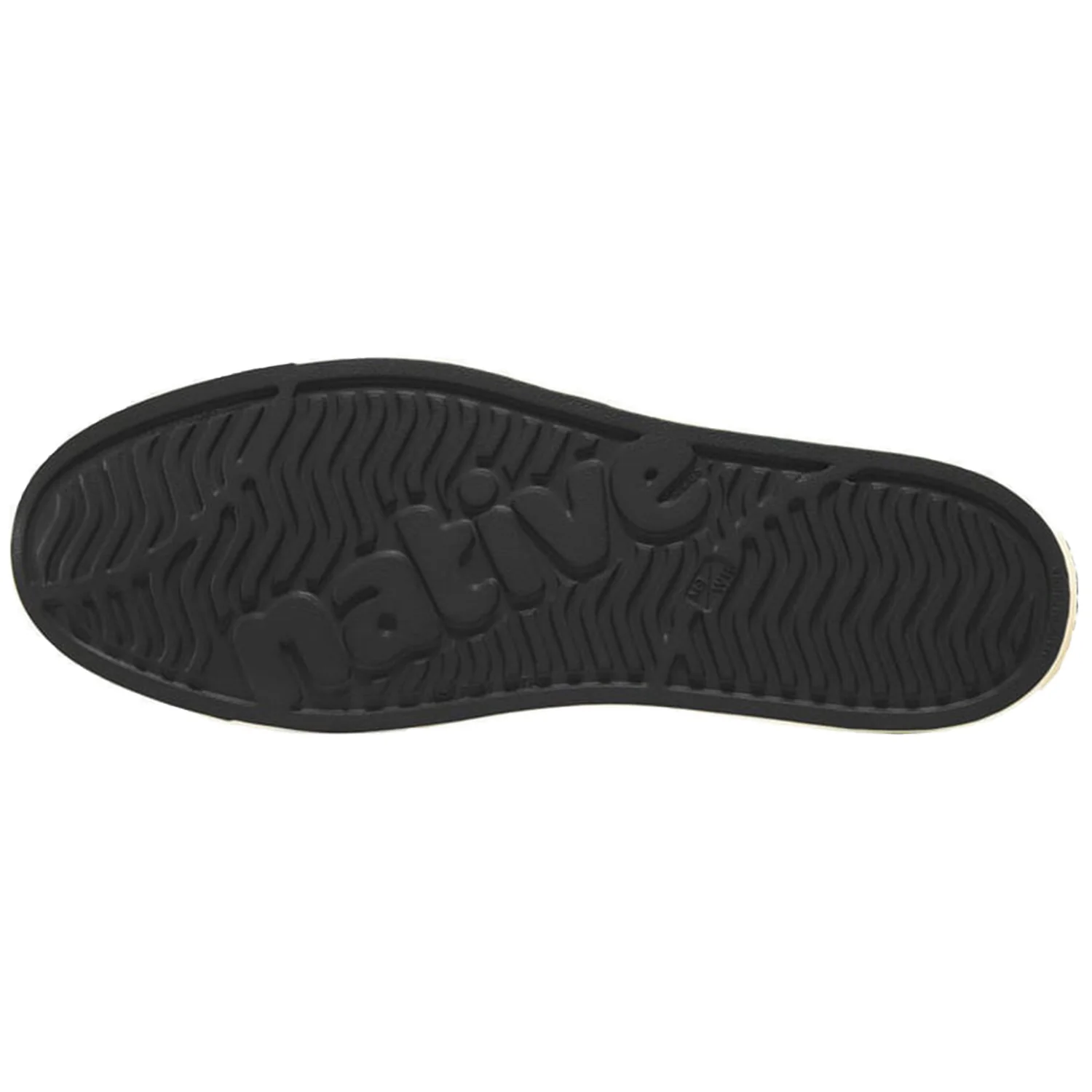 Native Jefferson Shoe Jiffy Black/Shell White - Image 2