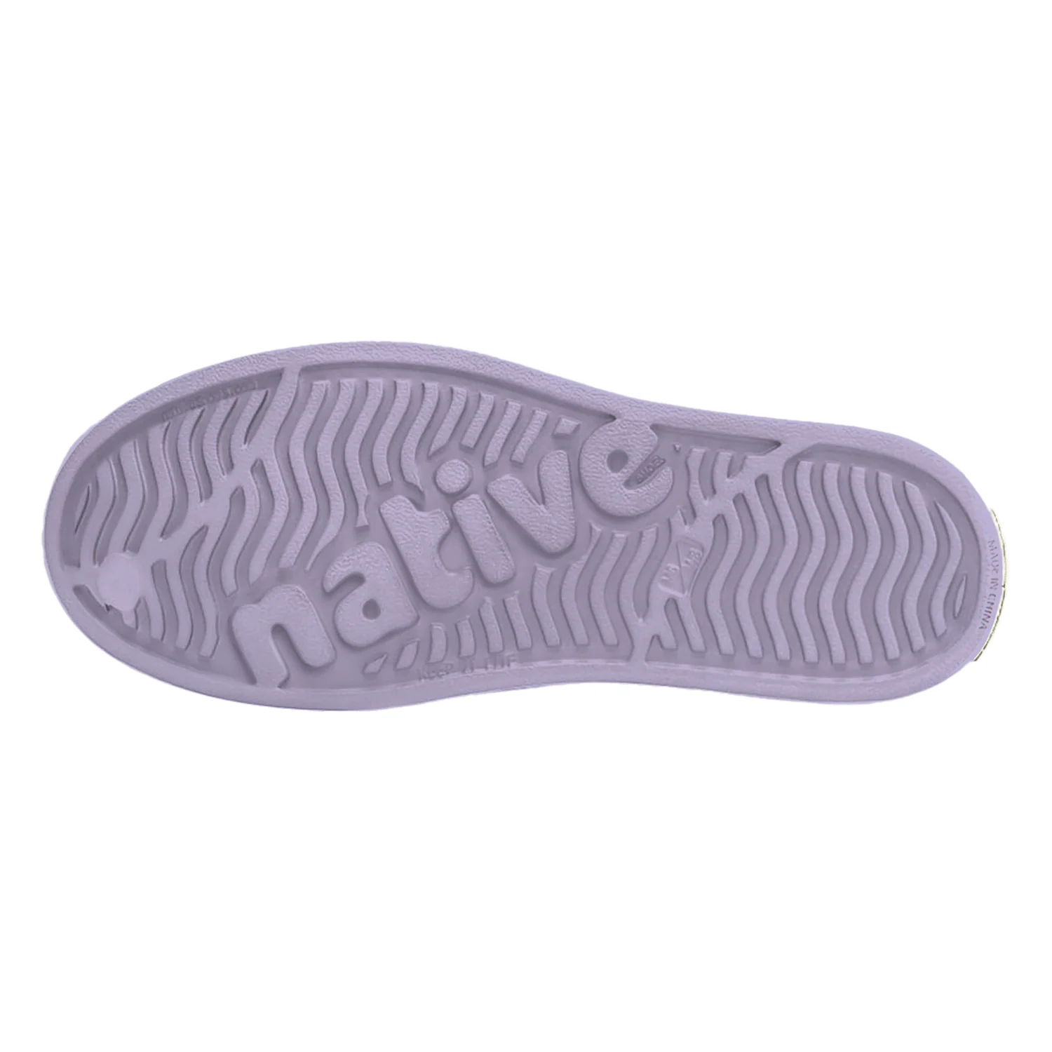 Native Jefferson Shoe Taro Purple/Bone White - Image 3