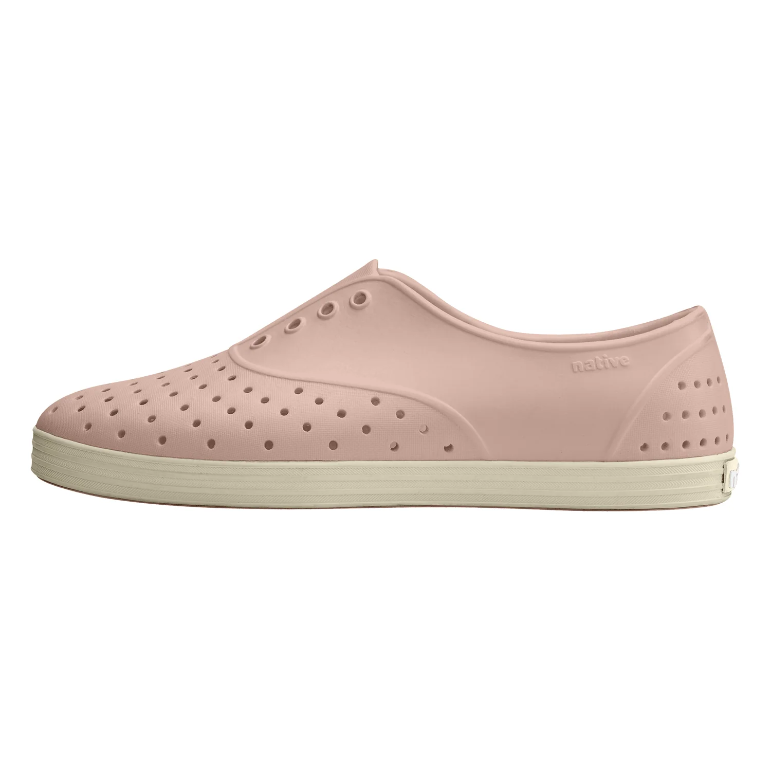 Native Jericho Wanderfoam Shoe Chameleon Pink/Bone White - Image 2