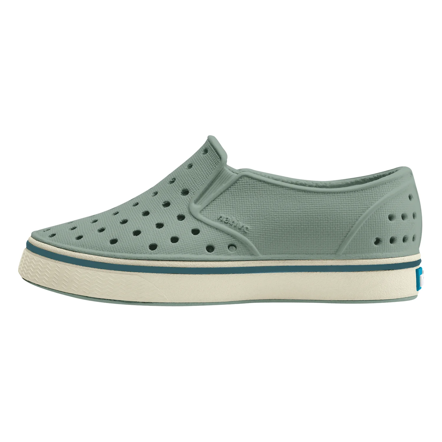 Native Junior Miles Shoe Relax Green/Bone White - Image 2