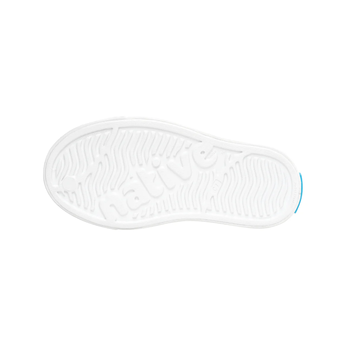 Native Kids Jefferson Print Shoe Shell White/Barely Flax Rainbow - Image 3