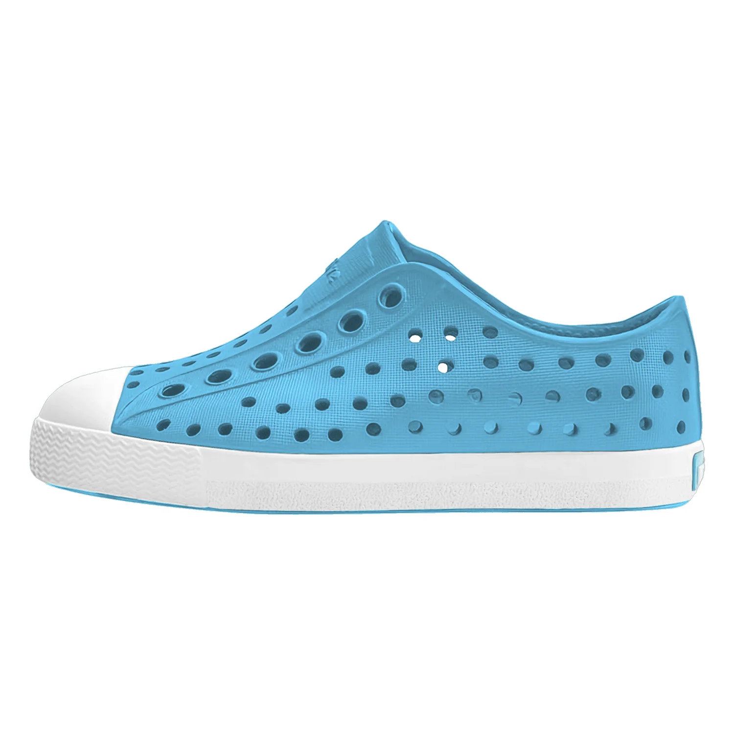 Native Kids Jefferson Shoe Aquarius Blue/Shell White - Image 2