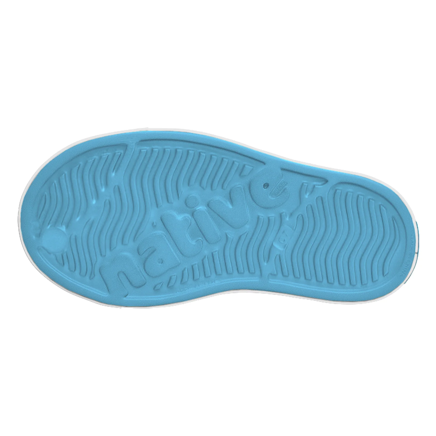 Native Kids Jefferson Shoe Aquarius Blue/Shell White - Image 3