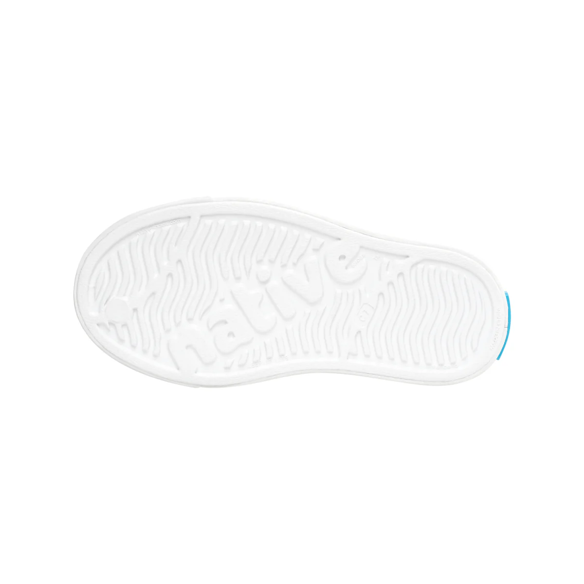 Native Youth Jefferson Print Shoe Shell White/Barely Flax Rainbow - Image 3