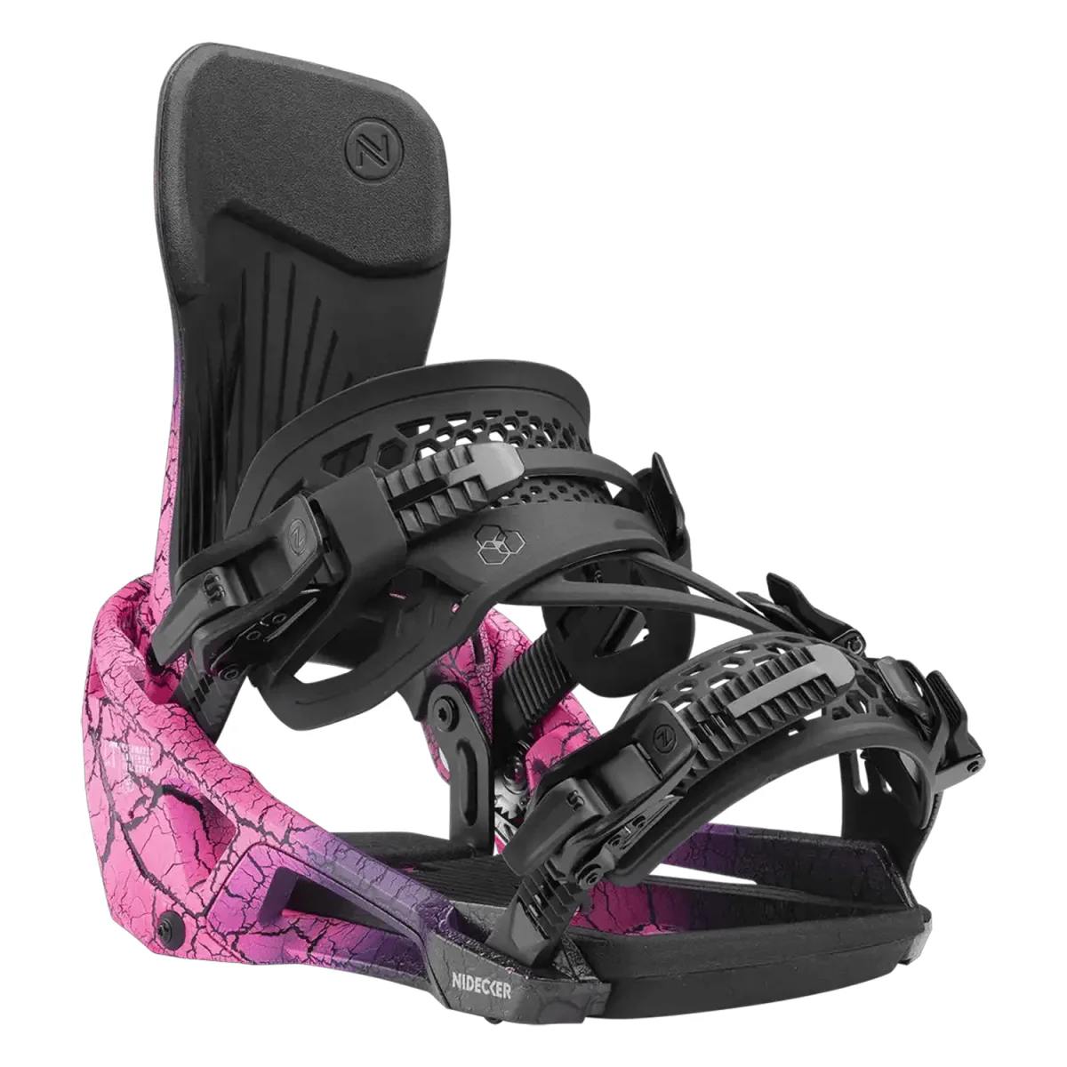 Nidecker LT Supermatic Snowboard Bindings 2026 Magma - Image 2