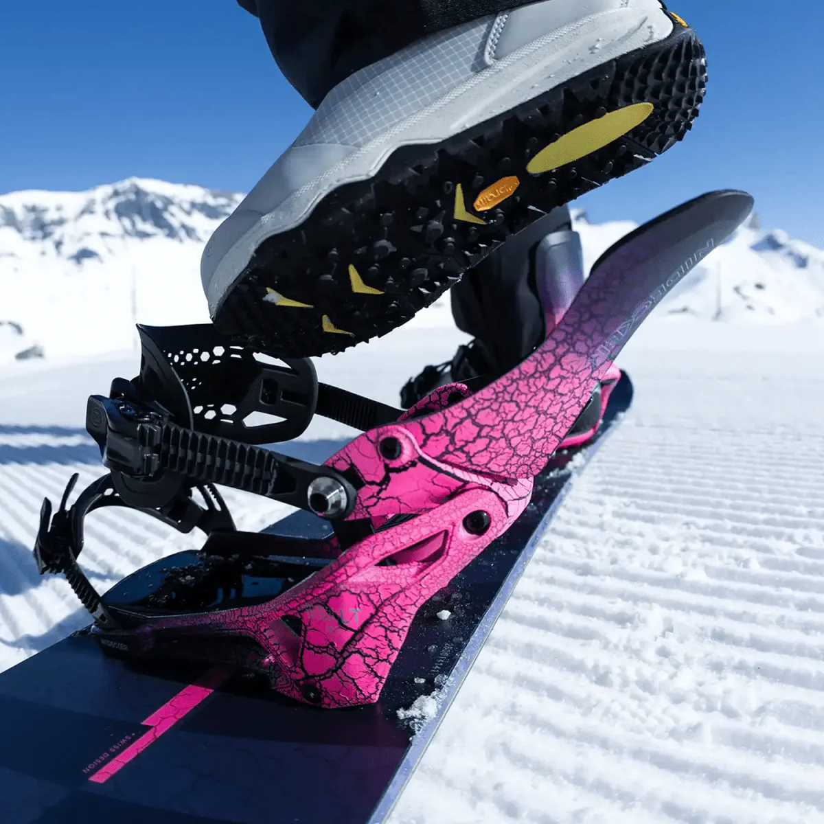 Nidecker LT Supermatic Snowboard Bindings 2026 Magma - Image 4