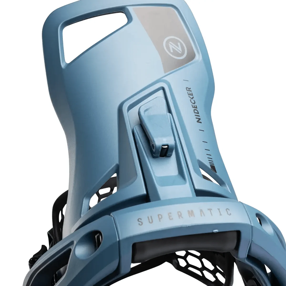 Nidecker OG Supermatic Snowboard Bindings 2026 Atlantic - Image 3