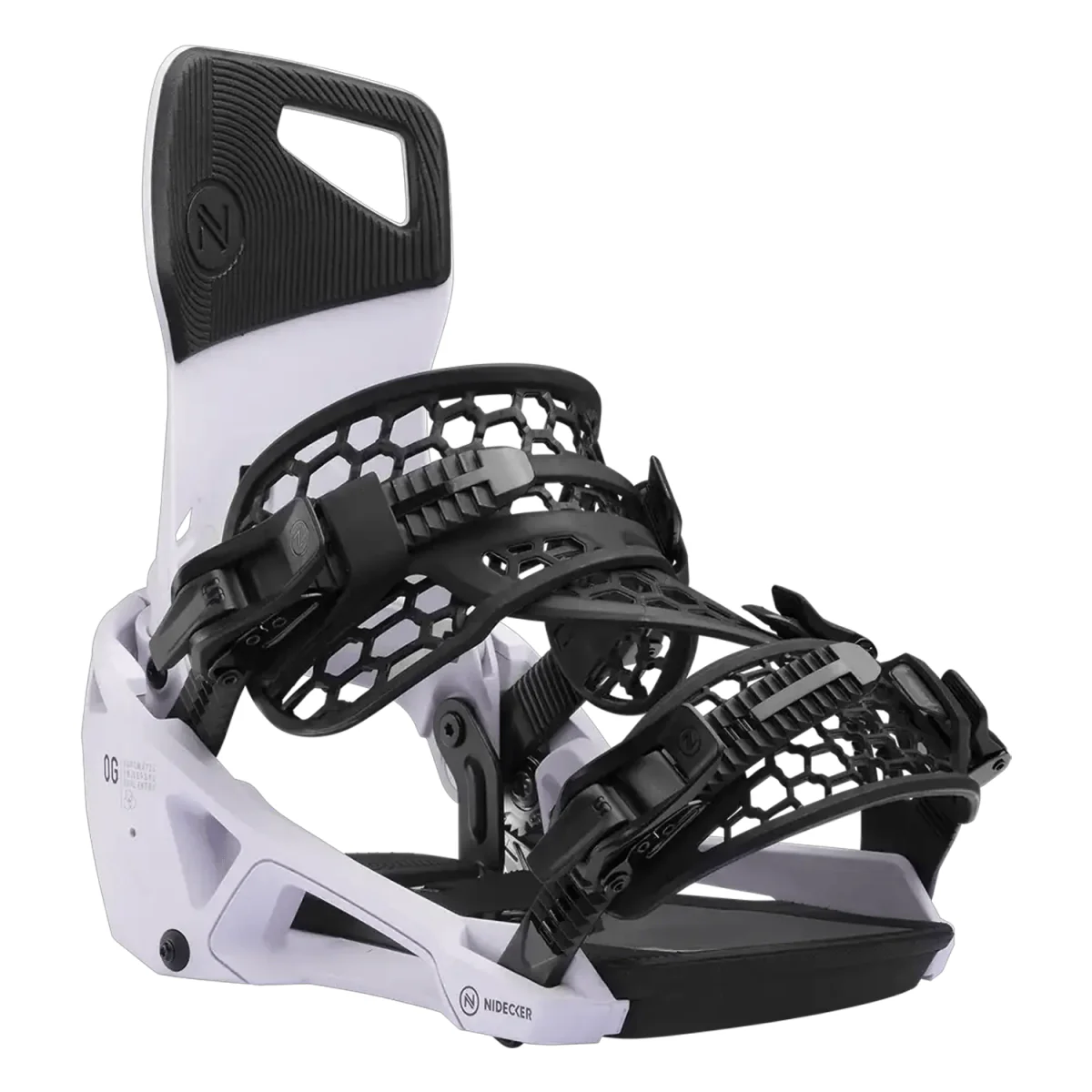 Nidecker OG Supermatic Snowboard Bindings 2026 Heather - Image 2