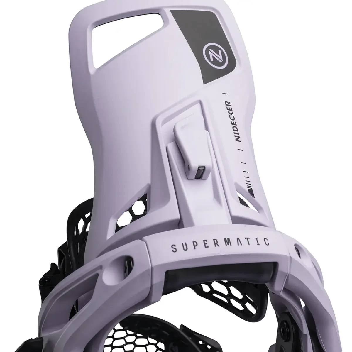 Nidecker OG Supermatic Snowboard Bindings 2026 Heather - Image 3