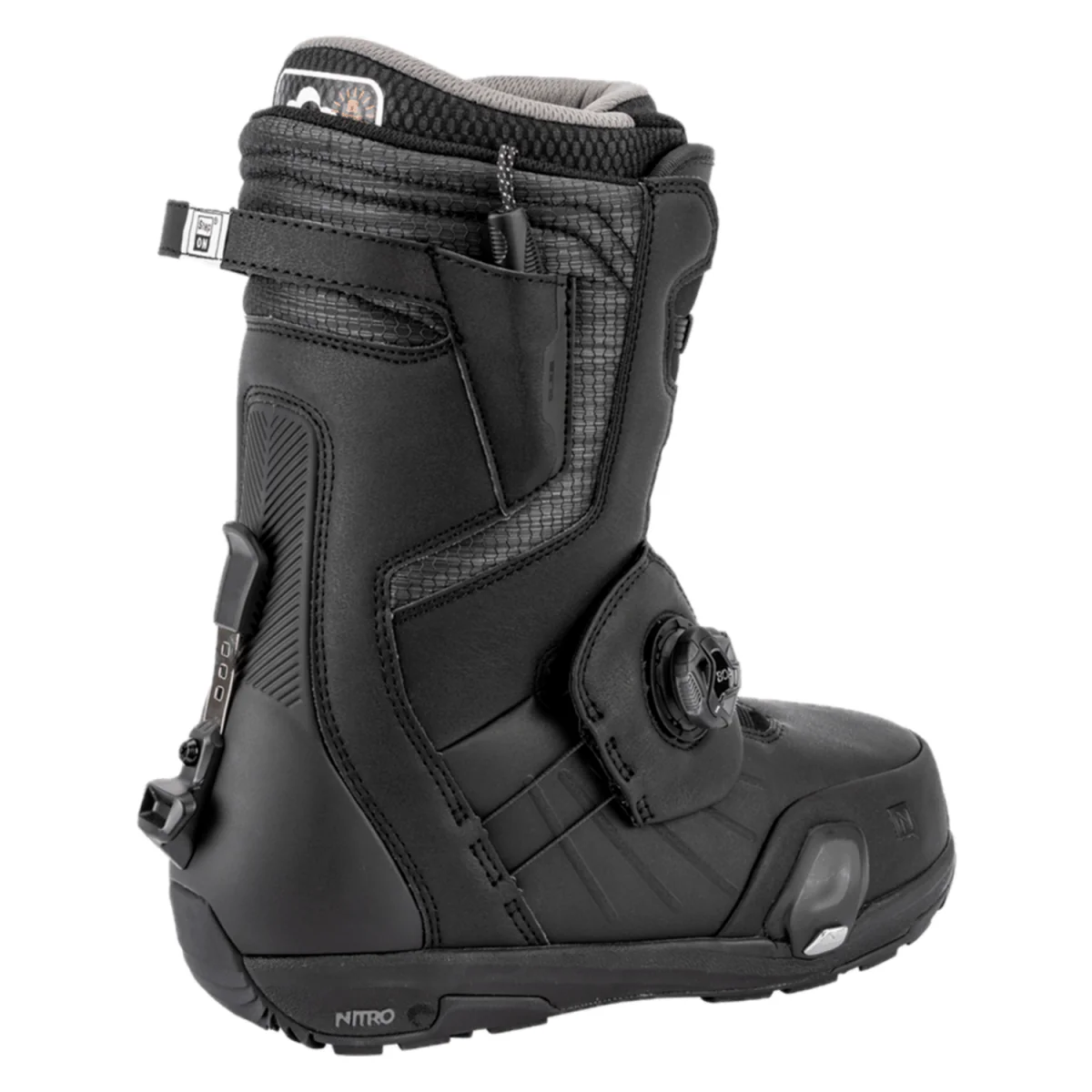 Nitro Men's Profile Step On TLS Snowboard Boots 2026 Black - Image 2