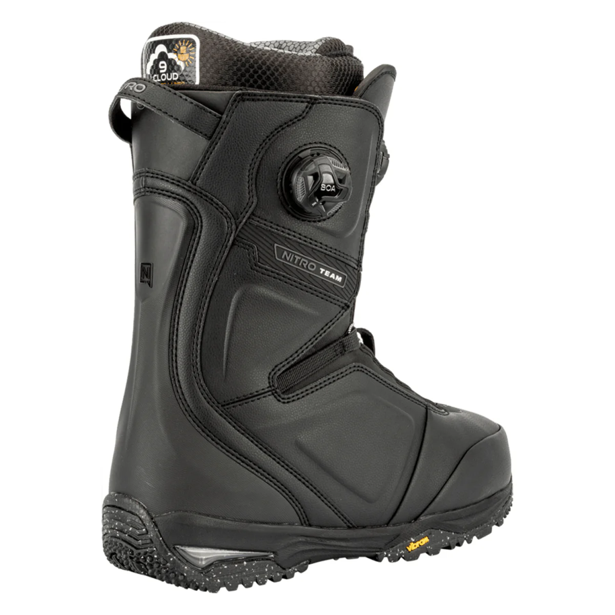 Nitro Men's Team BOA Snowboard Boots 2026 Black - Image 2