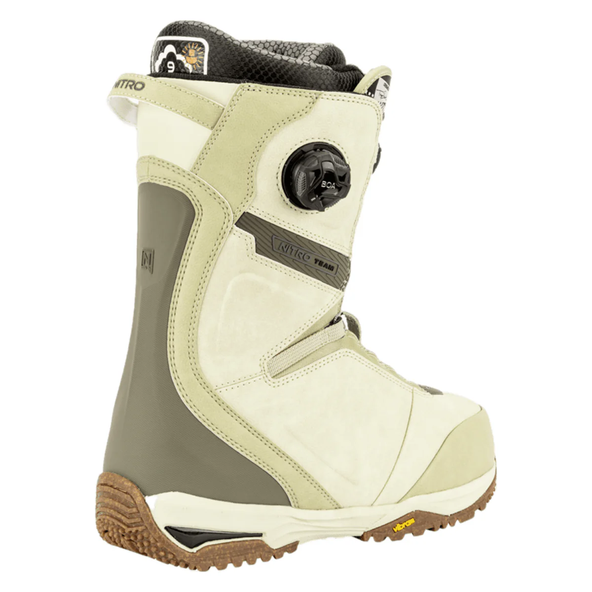 Nitro Men's Team BOA Snowboard Boots 2026 Desert - Image 2